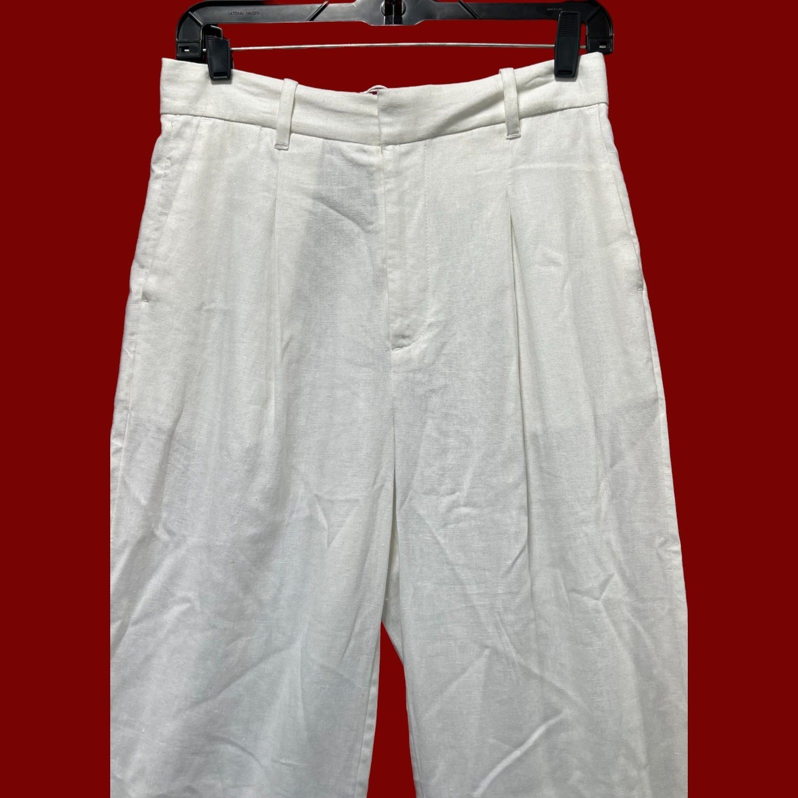 Other Free Assembly - Women's High-Rise Wide-Leg Pleated Pants - W Size 25" / US 0 / IT 36 - 17 Thumbnail