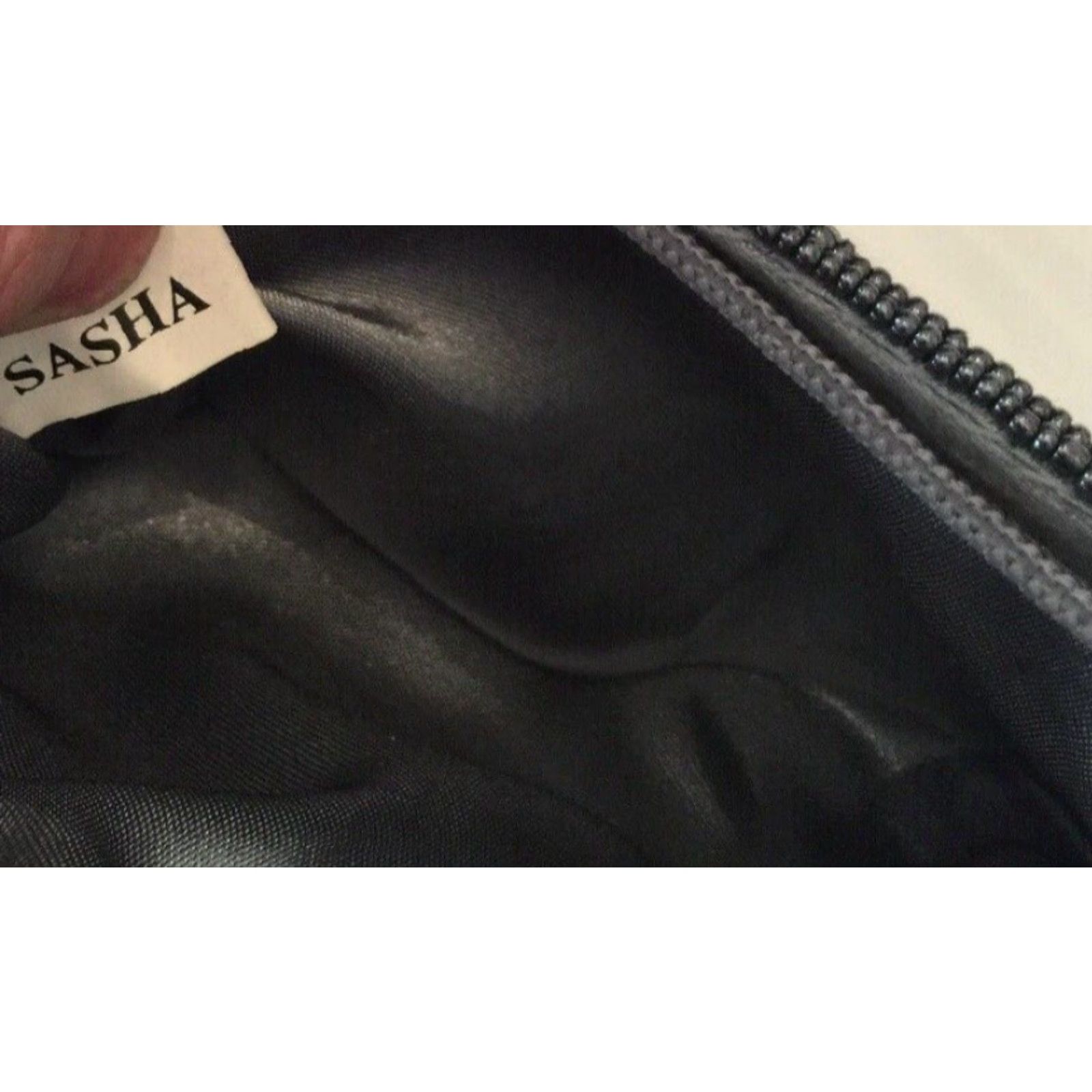 Vintage Sasha Beaded Pewter Metallic Evening Shoulderbag Small Zip Top Women Size S / US 4 / IT 40 - 4 Thumbnail