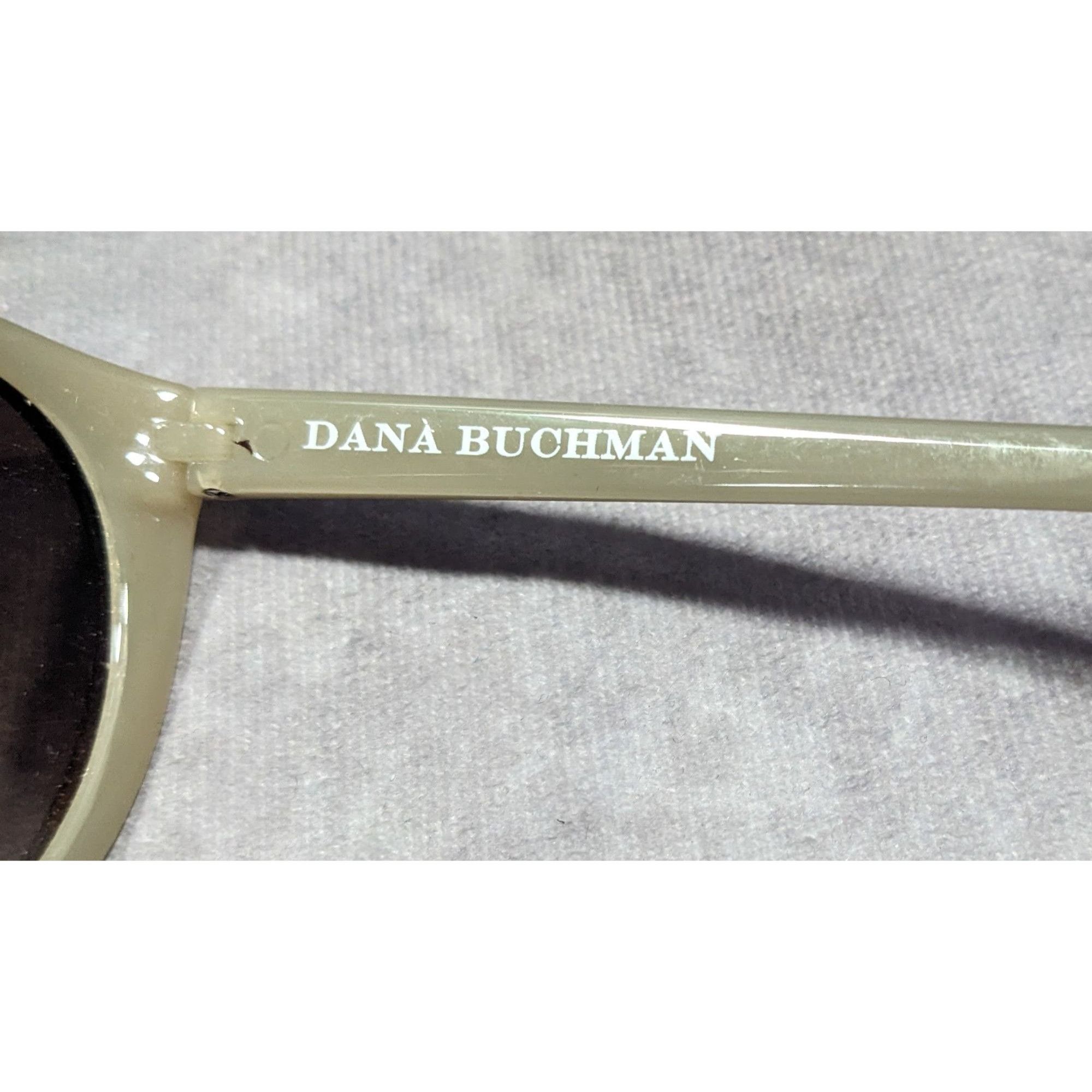 Other Dana Buchman Retro Cateye Brown And Beige Sunglasses Size ONE SIZE - 4 Thumbnail