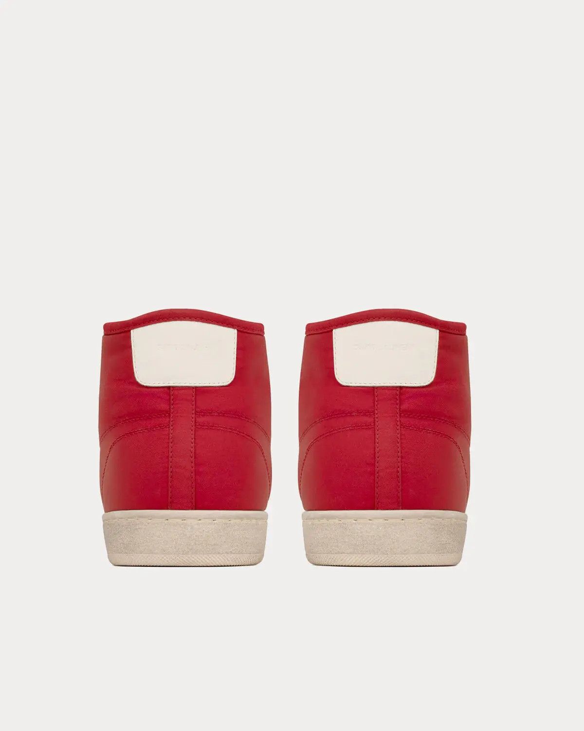 Saint Laurent Paris o1la1rc1a0825 Court Classic SL/39 MID top Sneakers in Red Size US 12 / EU 45 - 4 Thumbnail