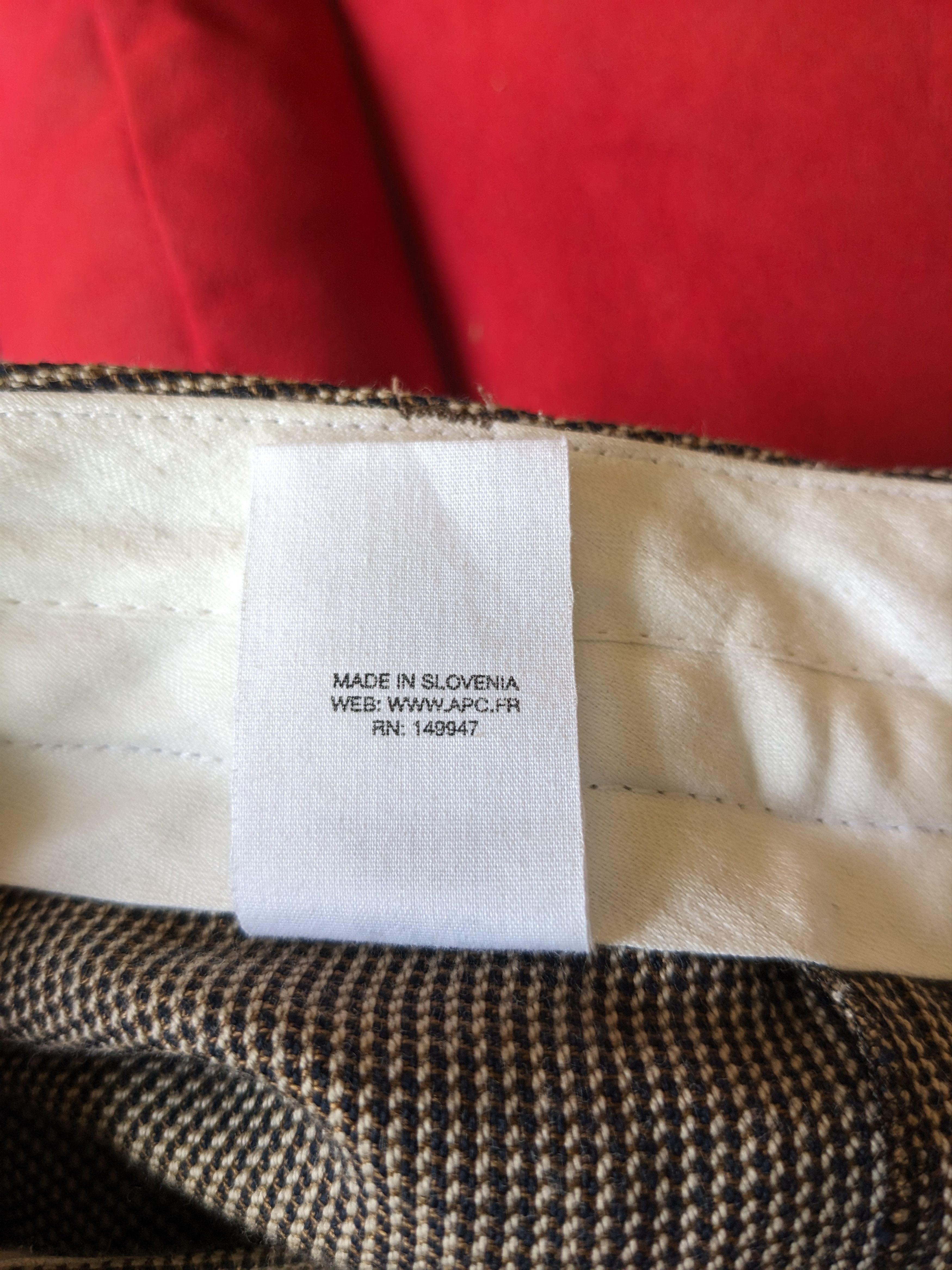 A.P.C. A.P.C - Checked Pants 36 Size 25" / US 0 / IT 36 - 7 Thumbnail