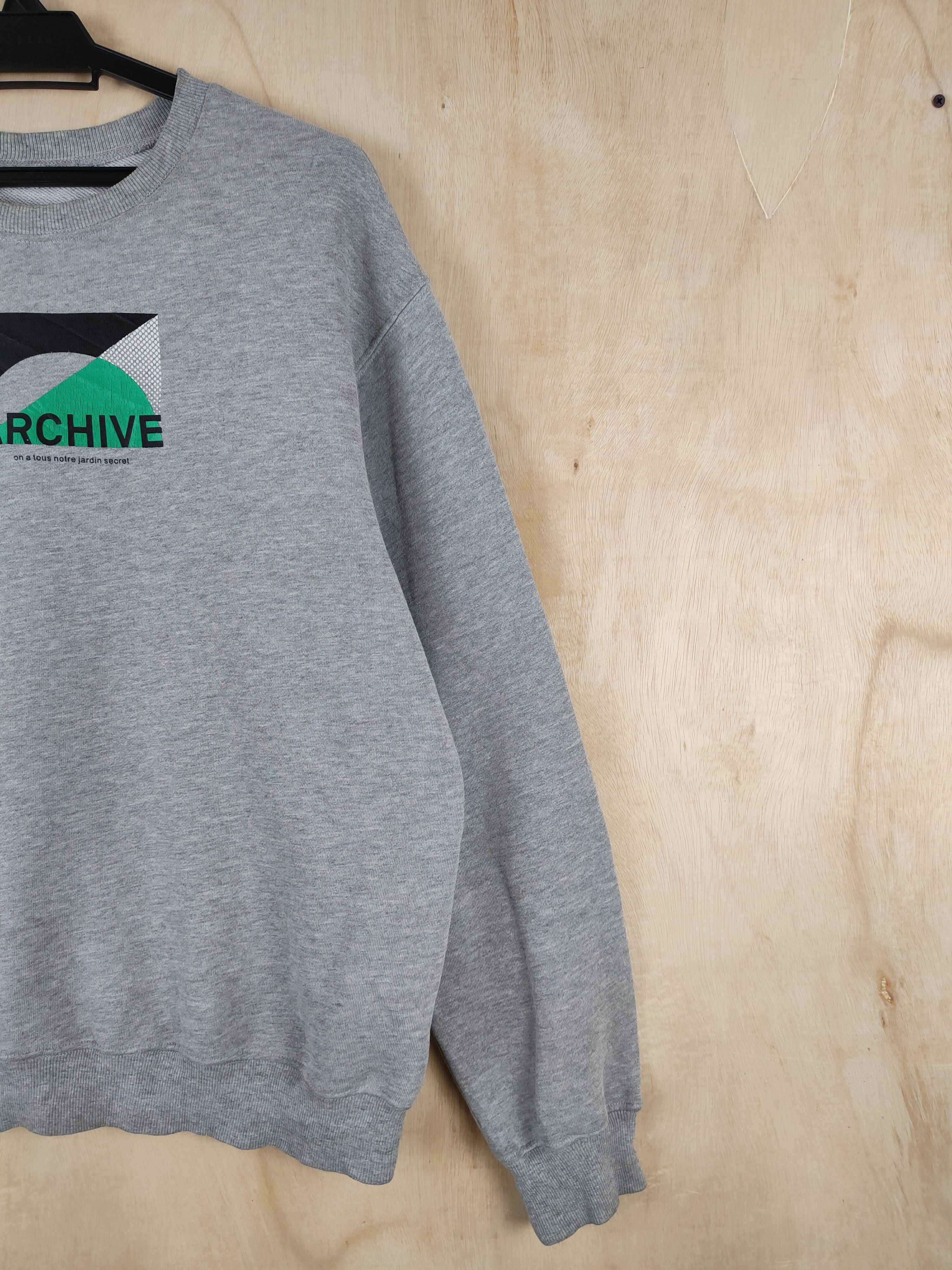 Japanese Brand × Vintage Love Thirteen Gray Sweatshirts #S2518 Size US L / EU 52-54 / 3 - 6 Thumbnail