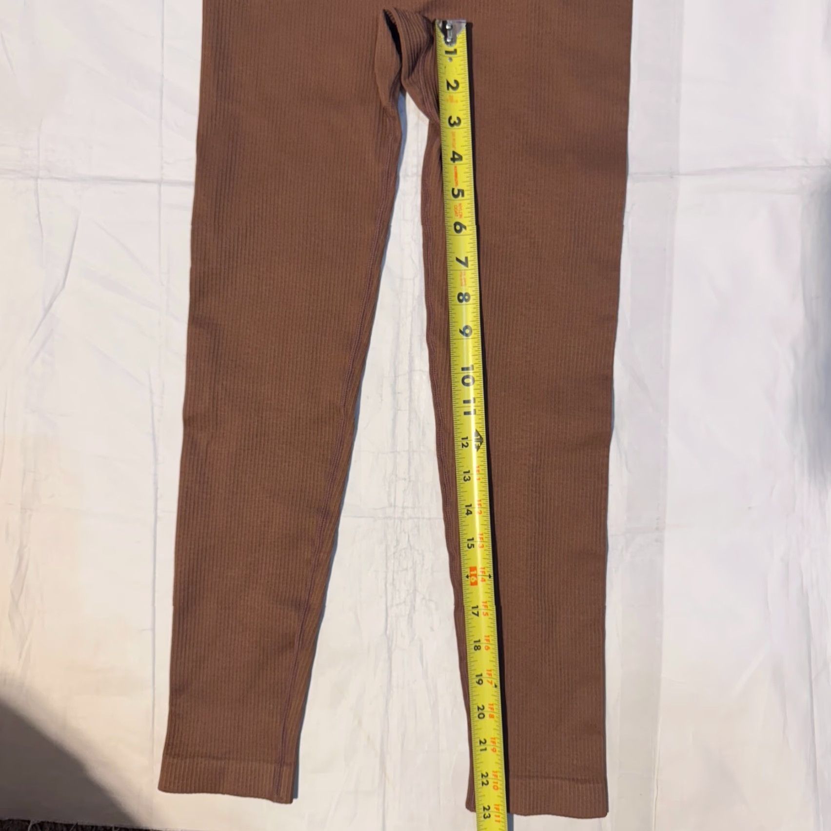 Vintage OQQ One-Piece Women Jumpsuit S Brown Long Sleeve Ribbed Square Neck Sport Activewear Casual Size S / US 4 / IT 40 - 5 Thumbnail