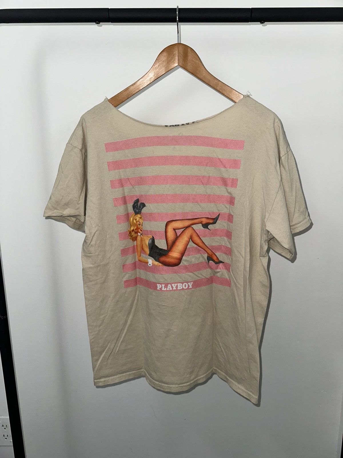 Pacsun × Playboy Playboy vintage pinup graphic crop top scoop neck top large Size L / US 10 / IT 46 - 1 Thumbnail