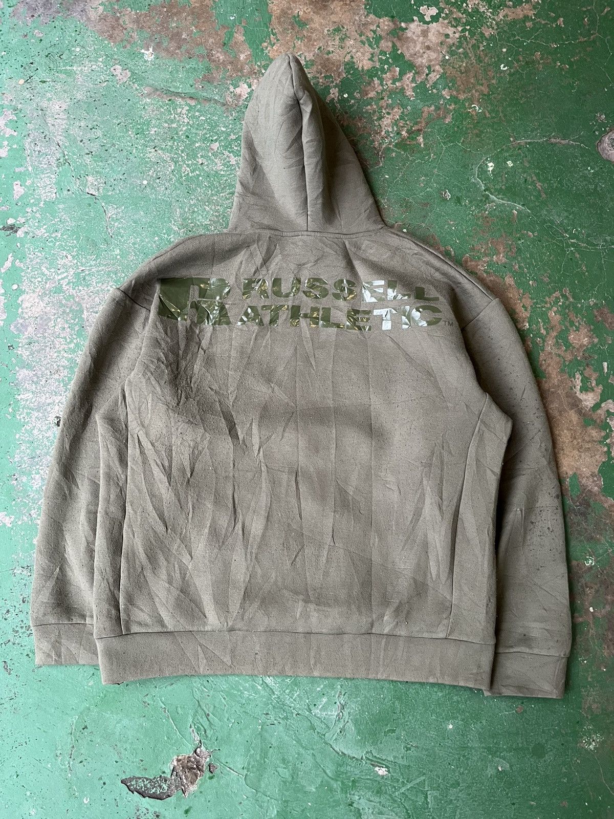 Russell Athletic Russell Athletic Spell Out Baggy Hoodie Size US L / EU 52-54 / 3 - 2 Thumbnail