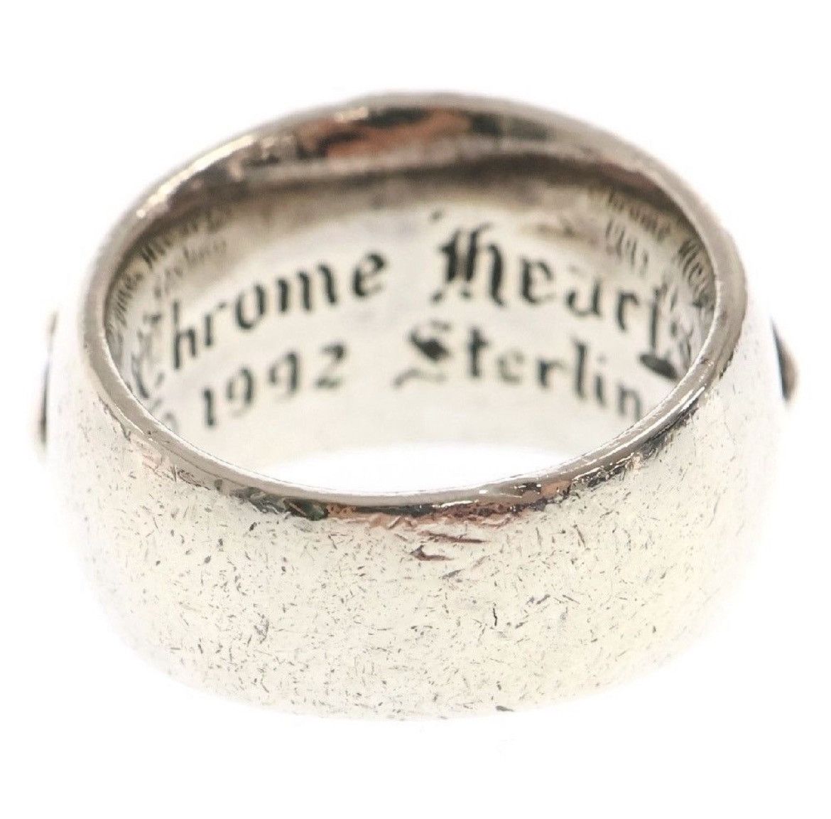 Chrome Hearts Chrome Hearts Floral Cloth Ring Silver BCA346 Size ONE SIZE - 3 Thumbnail