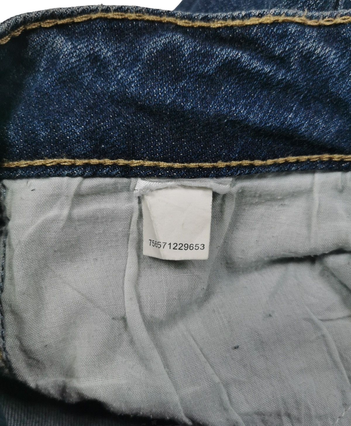 UNIONBAY Unionbay Slim Thigh Flare Legs Distressed Jeans Size 30" / US 8 / IT 44 - 10 Thumbnail
