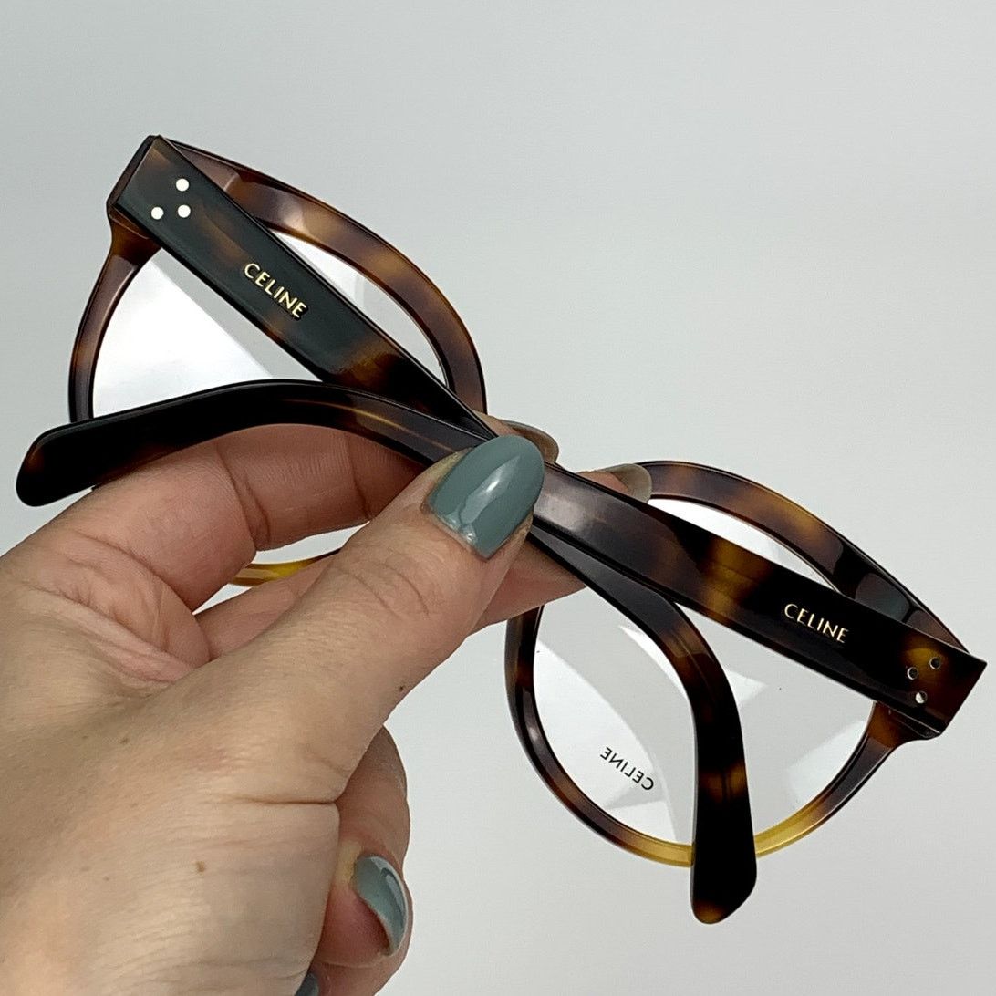 Celine NEW Celine Eyeglasses CL50093I 52053 Shiny Hanava Authentic Size ONE SIZE - 2 Thumbnail