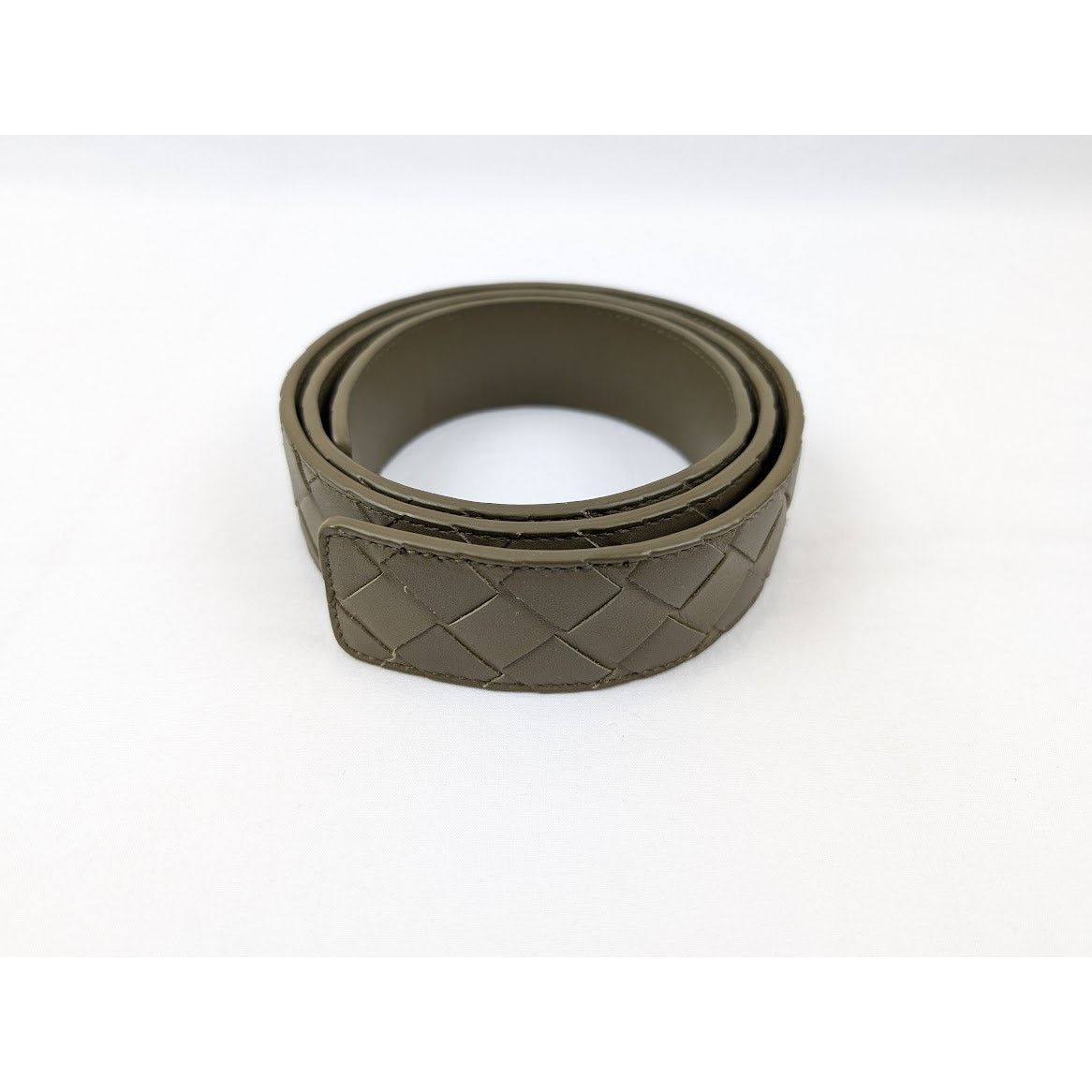 Bottega Veneta o1rshd1 Size: 85cm / Interccio Light Calf Belt in Mud Size 34 - 1 Thumbnail