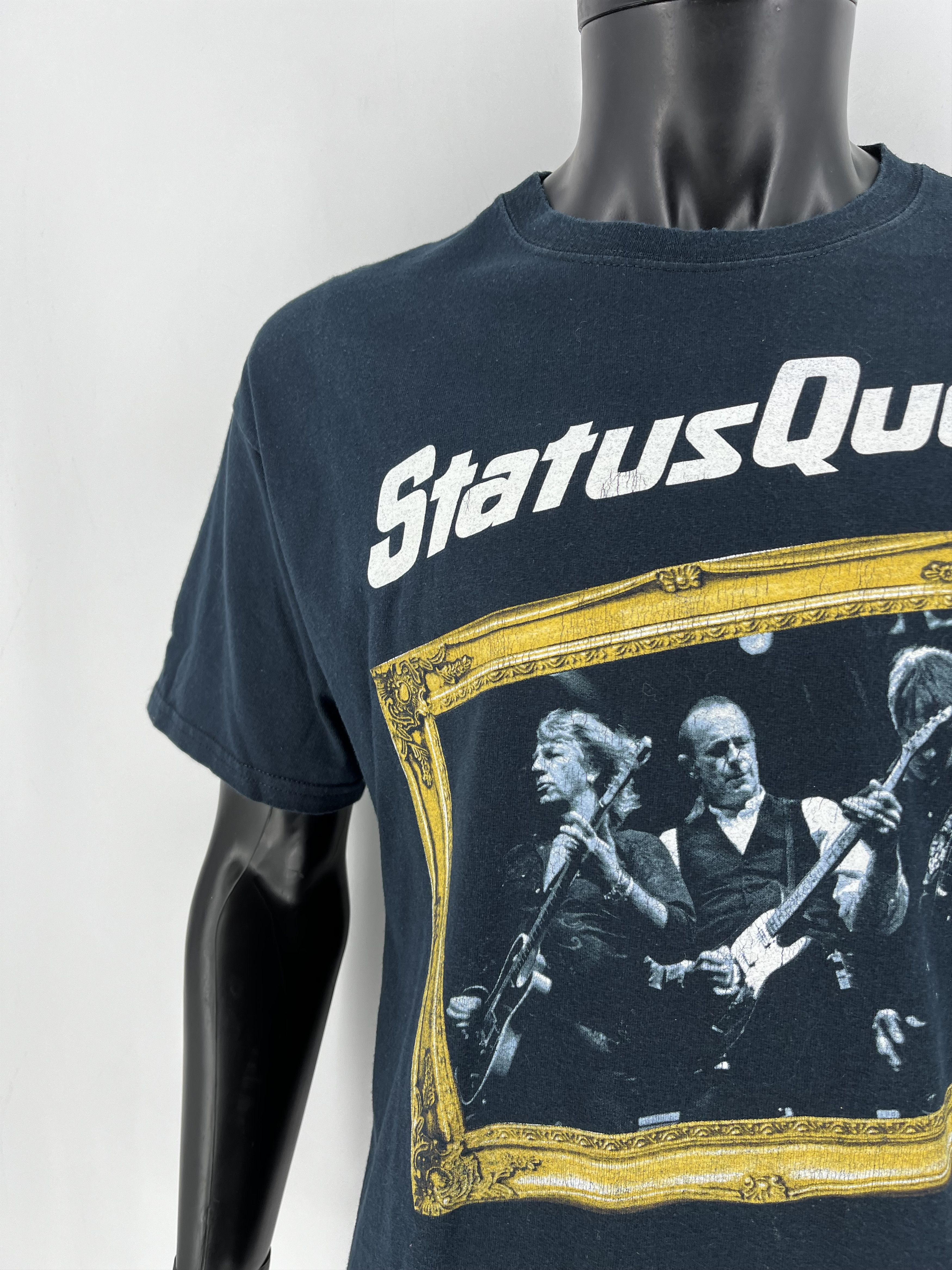Band Tees Status Quo 2008 Vintage Tour Rock Band Tee Size L Size US L / EU 52-54 / 3 - 7 Thumbnail