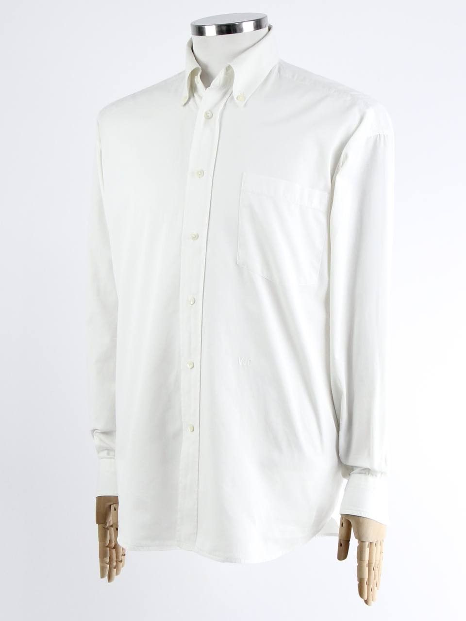 Versace × Versace Jeans Couture × Vintage VERSACE JEANS COUTURE White logo shirt Size US L / EU 52-54 / 3 - 2 Thumbnail
