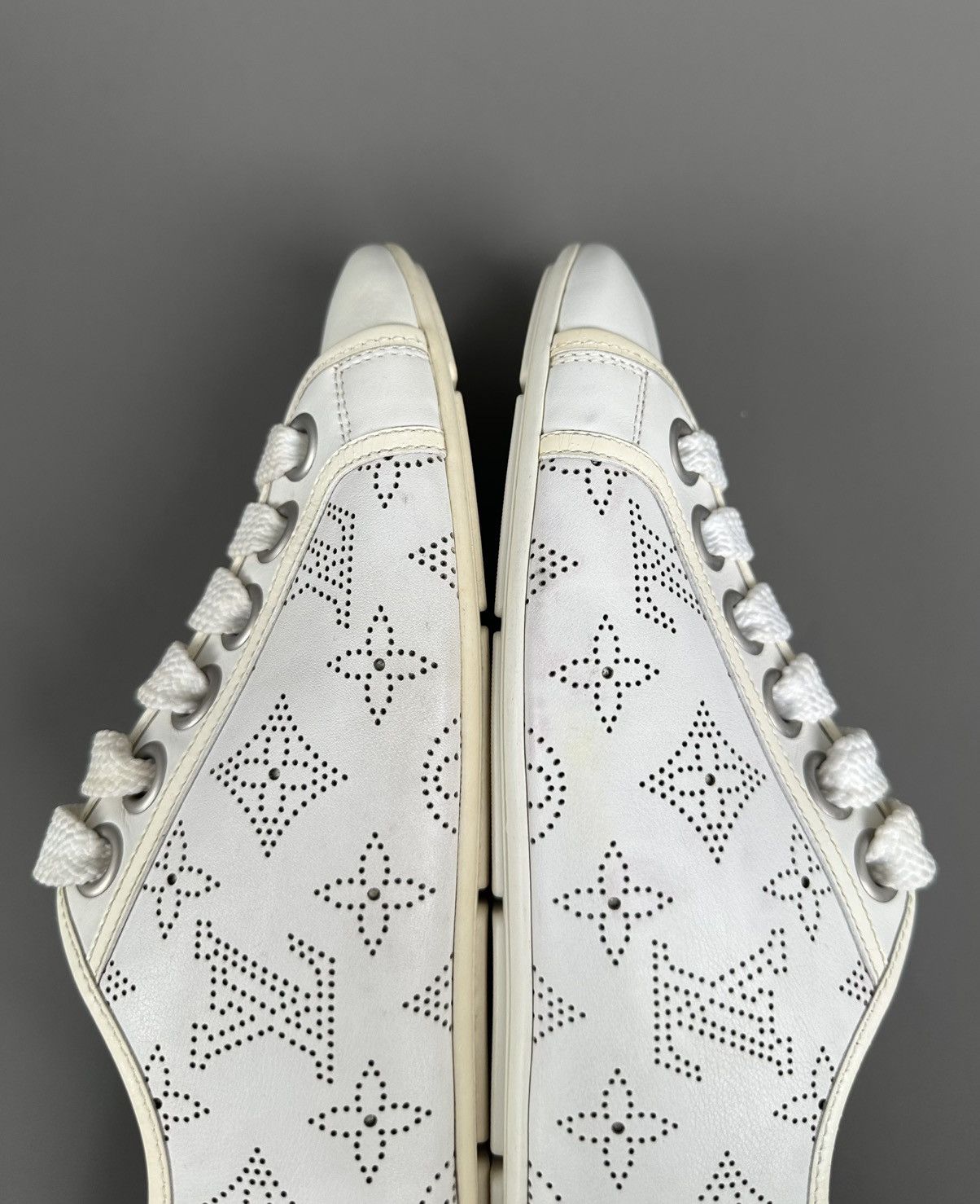 Louis Vuitton Louis Vuitton - Mahina Trainer Sneakers - Monogram Details Size US 7.5 / IT 37.5 - 7 Thumbnail