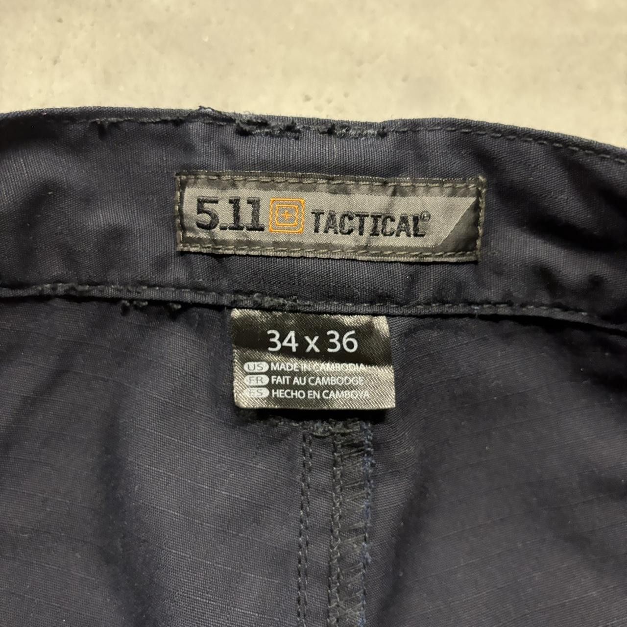 Japanese Brand × Vintage Crazy Vintage Y2K/2000s Baggy Black Streetwear Skater Workwear Cargo Pants! Size US 33 - 7 Thumbnail