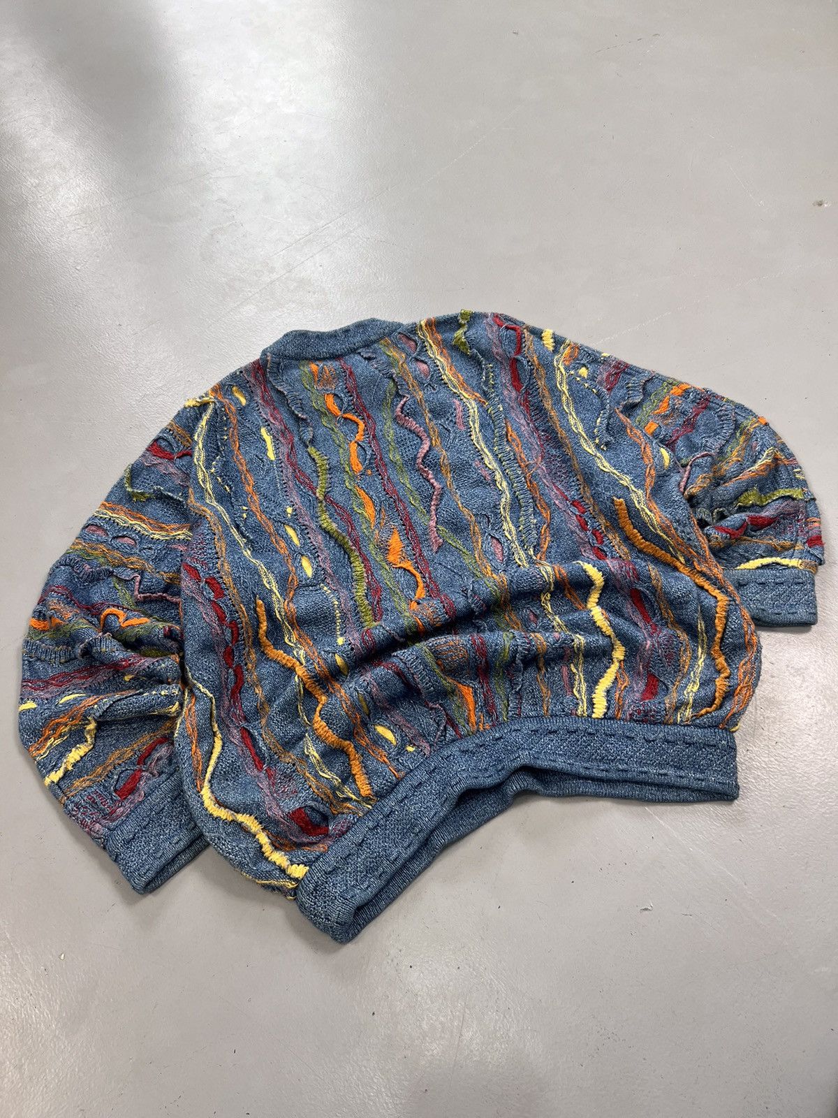 Coogi Vintage Coogi blues sweater Size US S / EU 44-46 / 1 - 3 Thumbnail