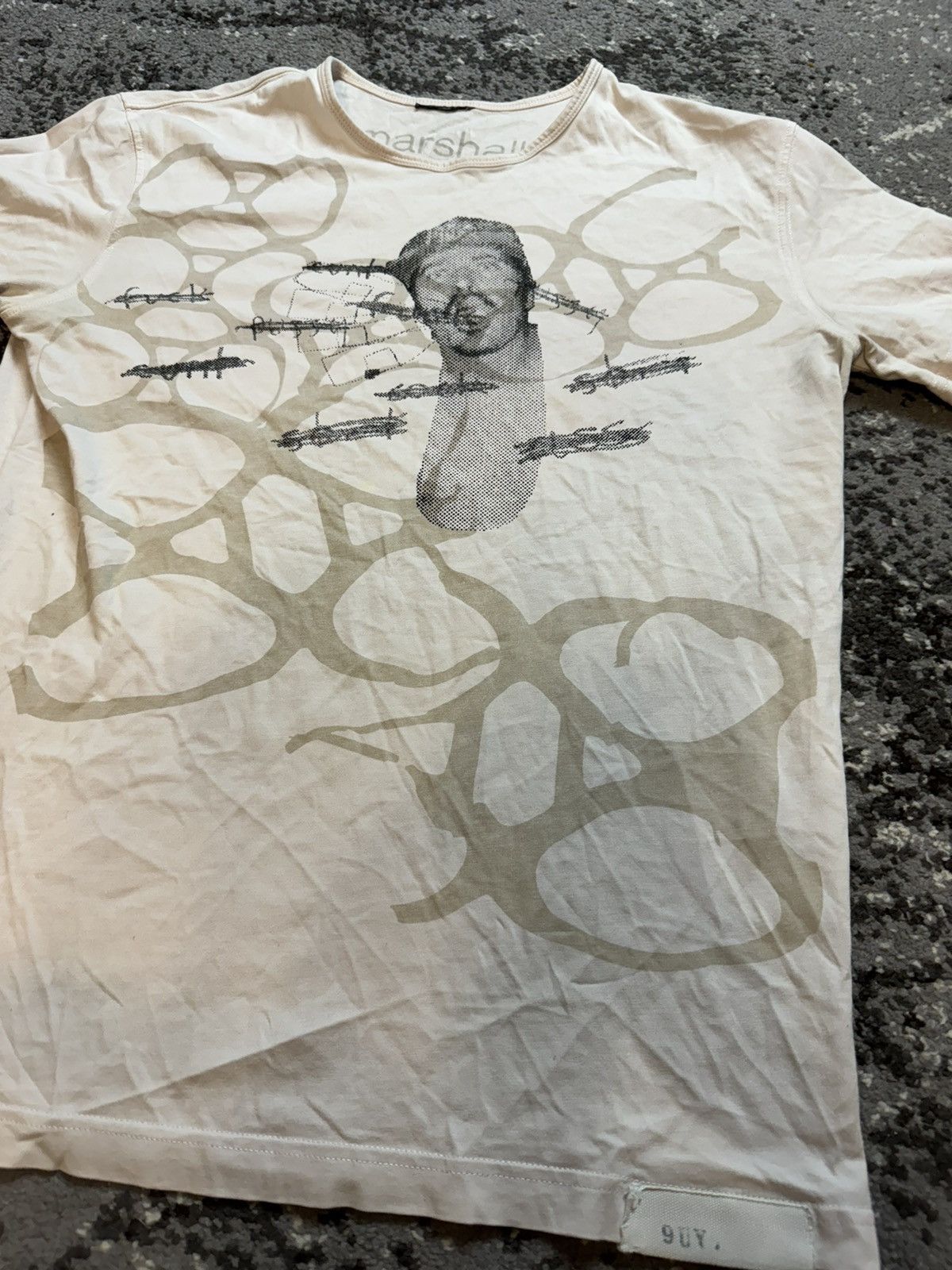 Marshall Artist × Vintage Vintage Y2K Marshall Artist Drunk Opium Print Face Prison Size US S / EU 44-46 / 1 - 2 Thumbnail