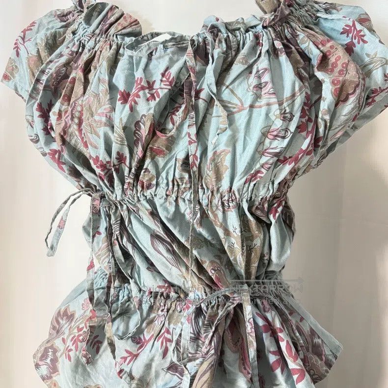 Vivienne Westwood Vivienne Westwood Deformed Print Drawstring Design Top Size M / US 6-8 / IT 42-44 - 4 Thumbnail