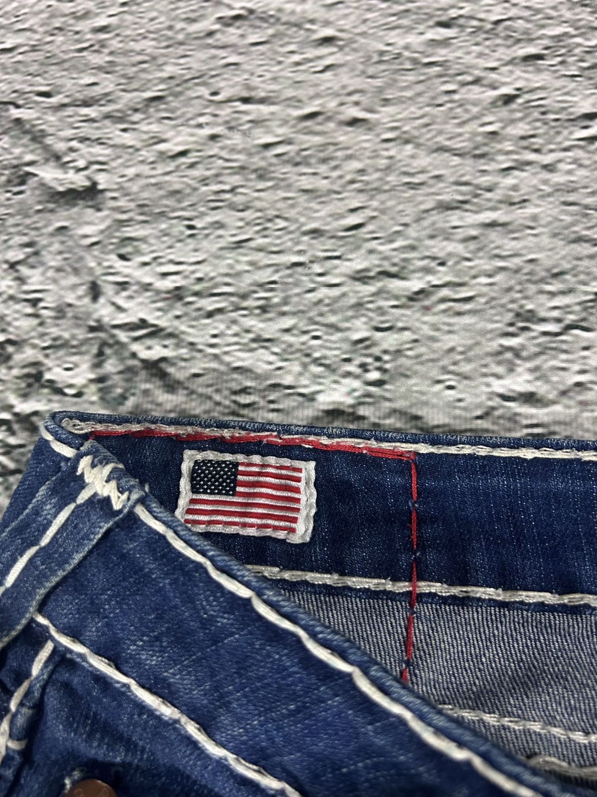 True Religion True Religion jeans flared vintage denim pants navy blue Size 28" / US 6 / IT 42 - 11 Thumbnail