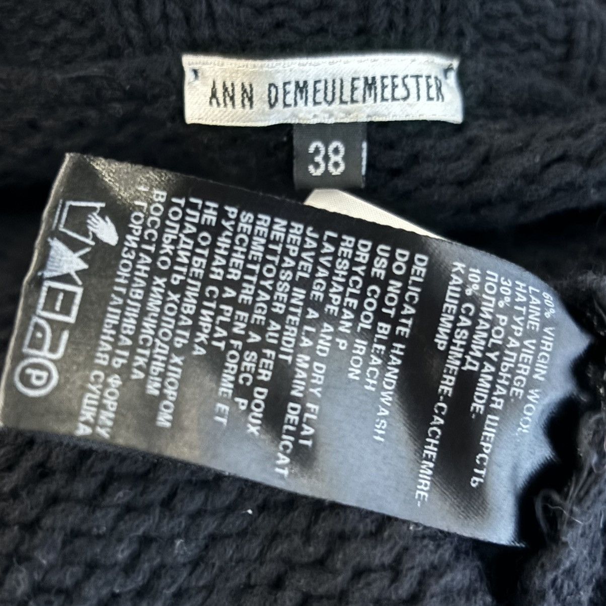 Ann Demeulemeester Ann Demeulemeester | Rectangular Sweater Size M / US 6-8 / IT 42-44 - 6 Thumbnail