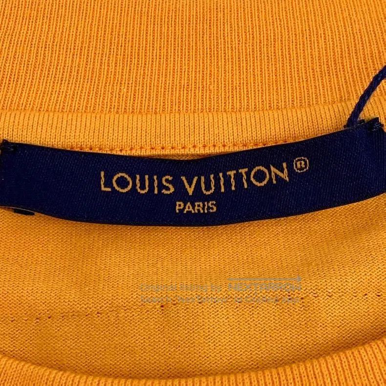 Louis Vuitton Louis Vuitton Orange Logo Cotton T. Size US L / EU 52-54 / 3 - 5 Thumbnail