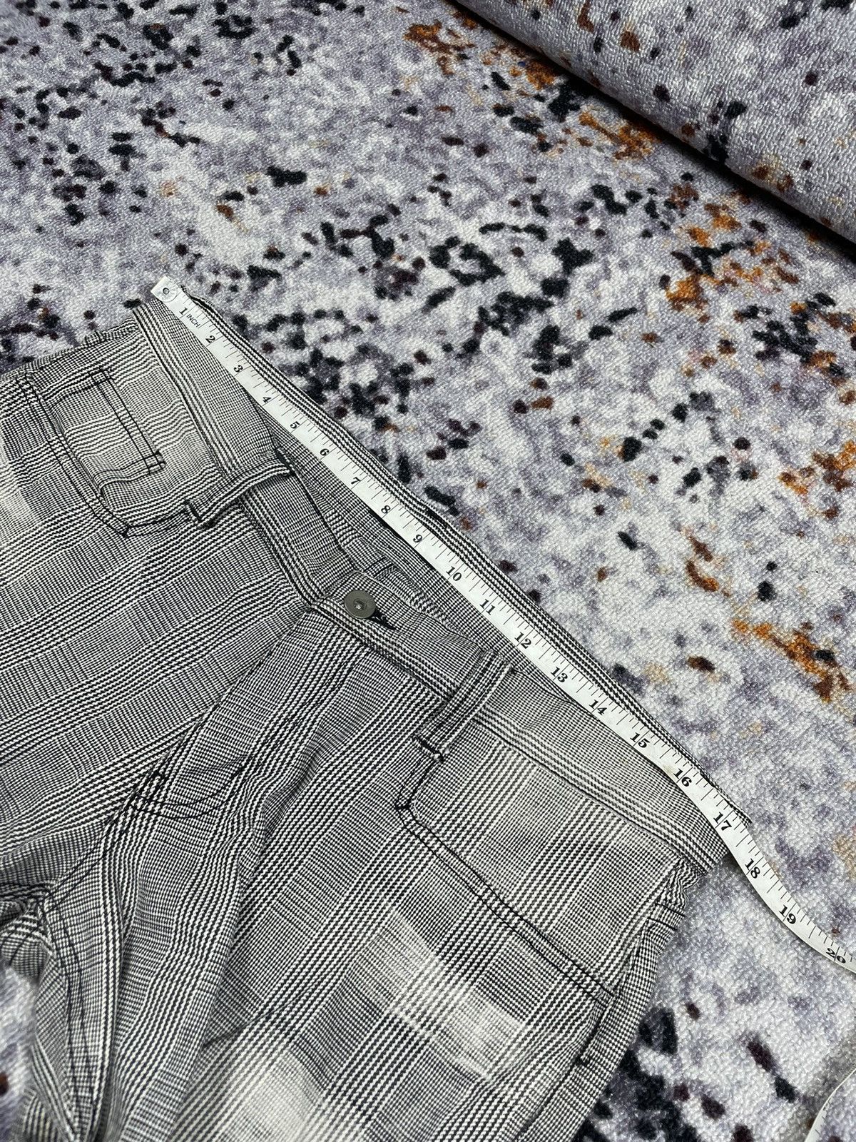 If Six Was Nine × Le Grande Bleu (L.G.B.) × Morgan Homme Morgan Homme wash tartan jeans Size US 33 - 9 Thumbnail