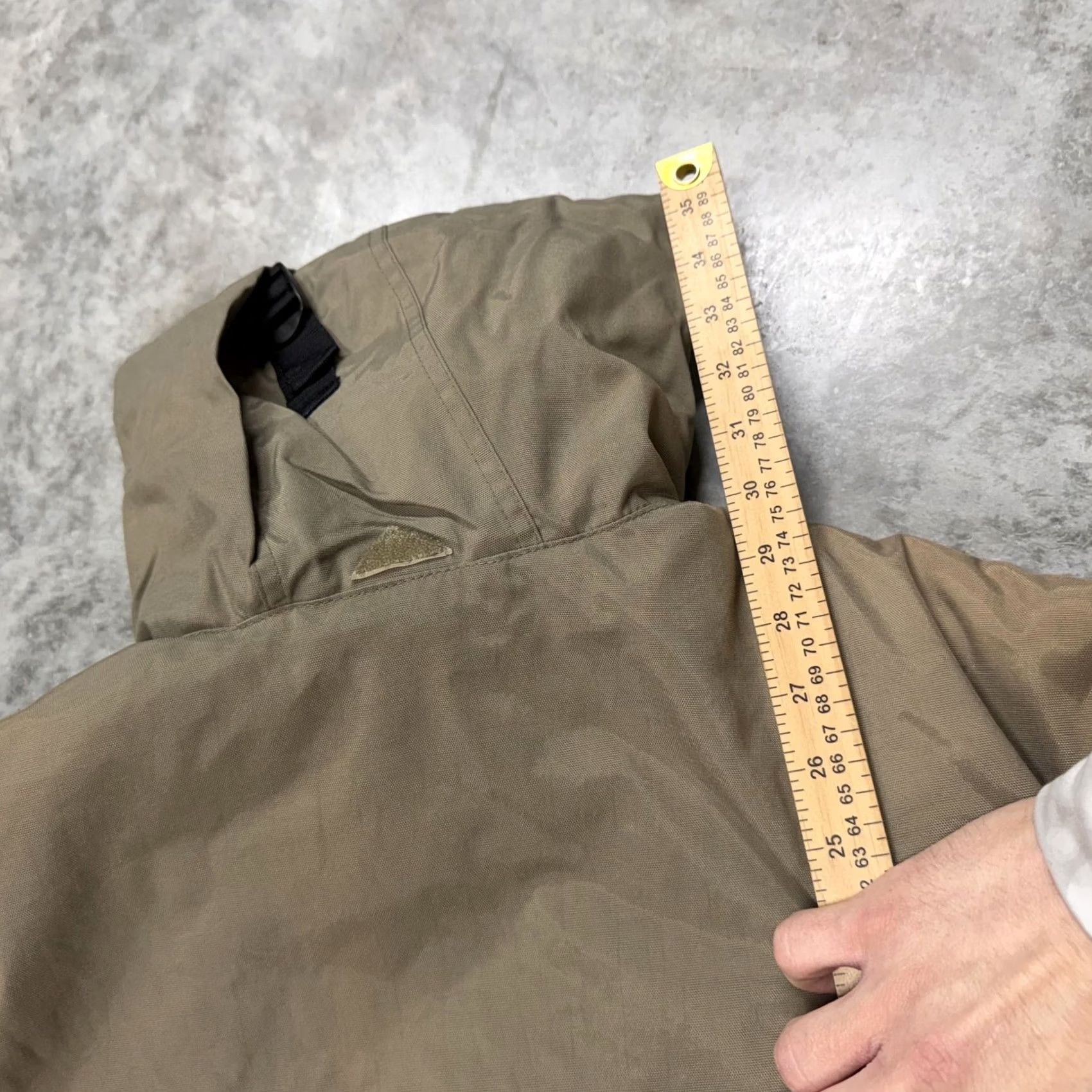 Gap Gap Jacket Mens M Beige Nylon Hooded Full Zip Insulated Windbreaker Size US M / EU 48-50 / 2 - 6 Thumbnail