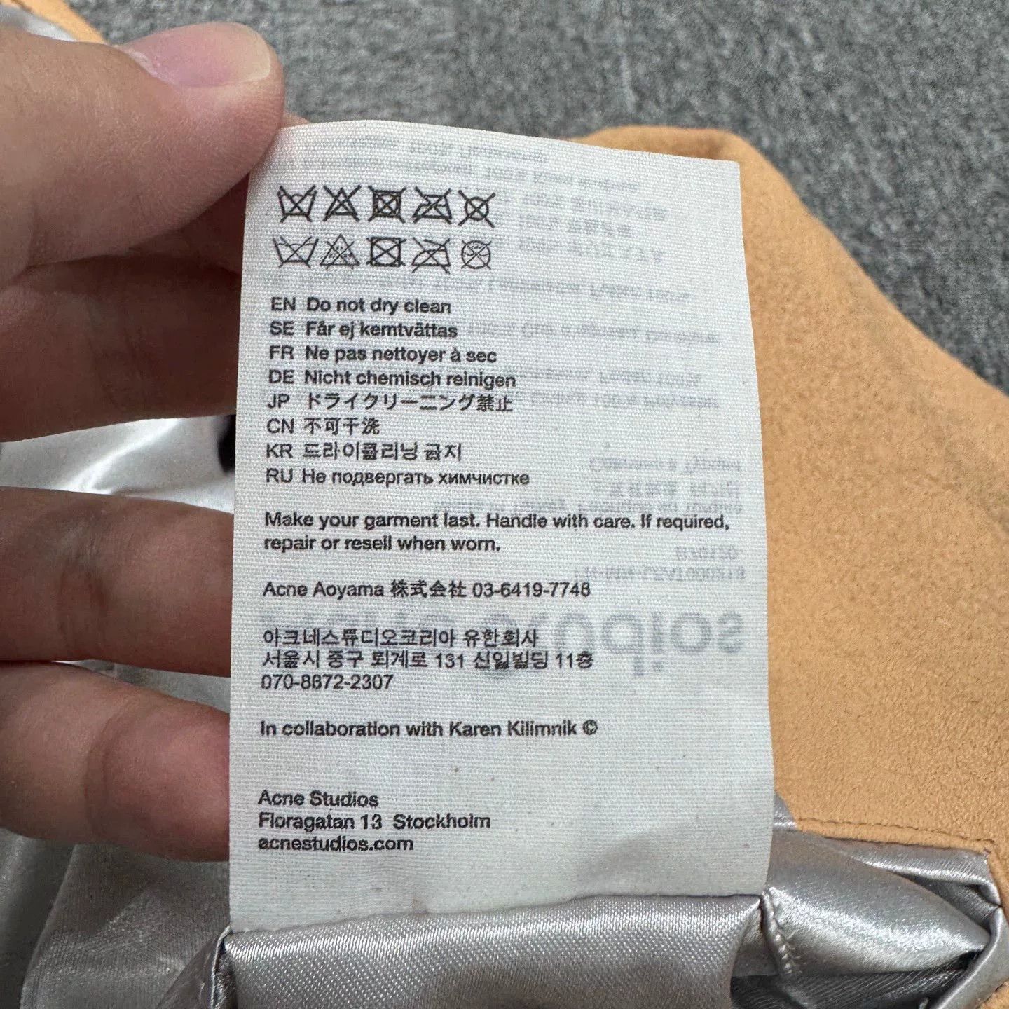 Acne Studios Acne Studios Distressed Leather Jacket. Size US M / EU 48-50 / 2 - 6 Thumbnail