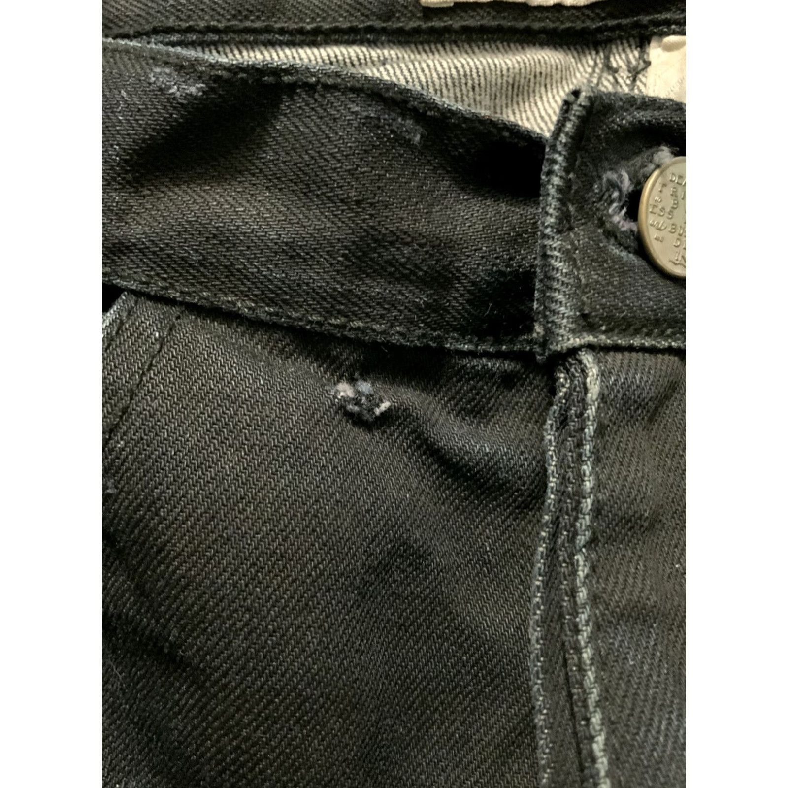 RHODE Shipley & Halmos Rhodes Fit Button Fly Distressed Slim Skinny Denim Jeans Sz. 30 Mens Jeans Blue Distressed Slim Skinny 30 Regular Slim Mens Shirt Size US 30 / EU 46 - 7 Thumbnail