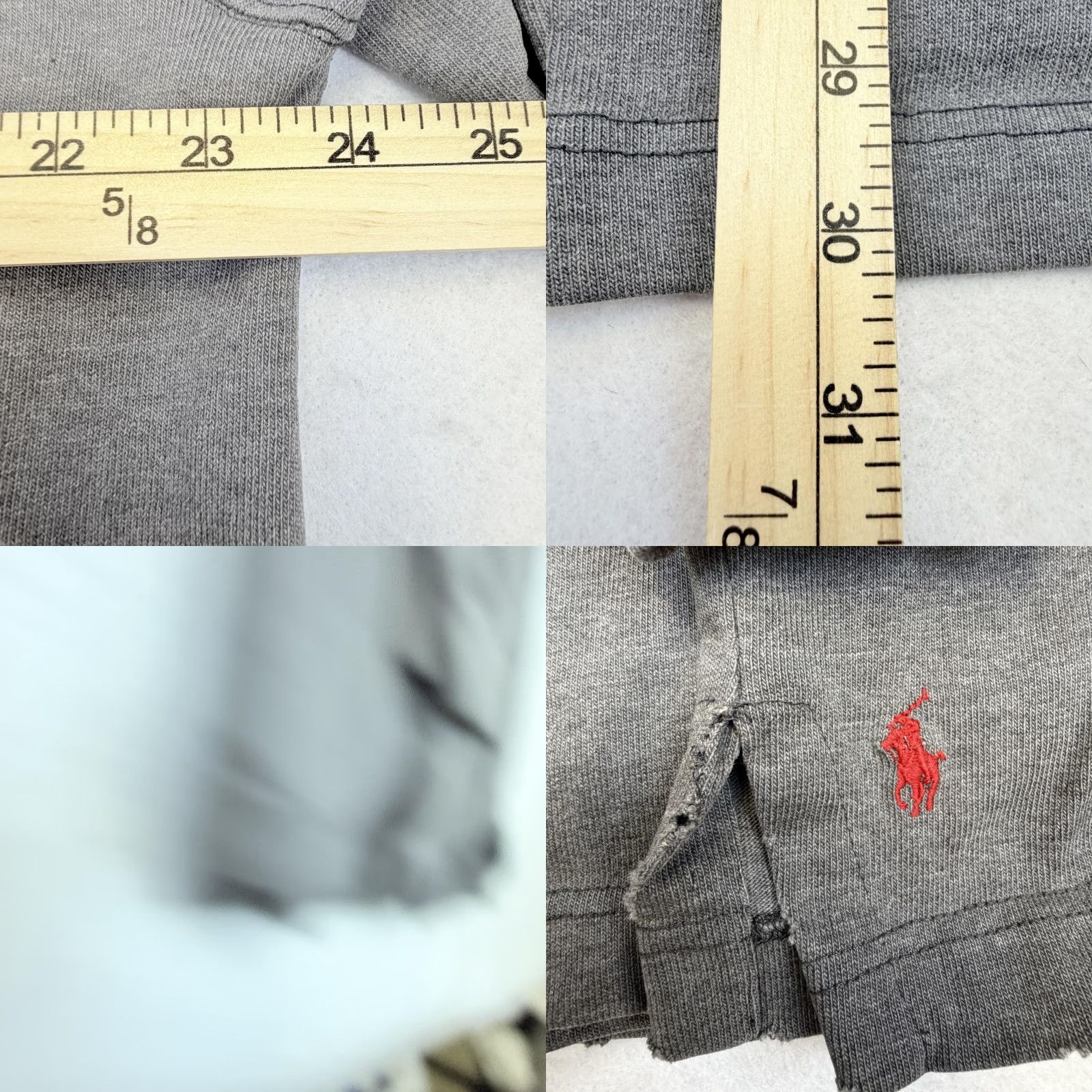 Polo Ralph Lauren Polo Ralph Lauren Sweater Mens XL Gray Turtleneck Pullover Knit Pocket Pony USA Size US XL / EU 56 / 4 - 8 Thumbnail
