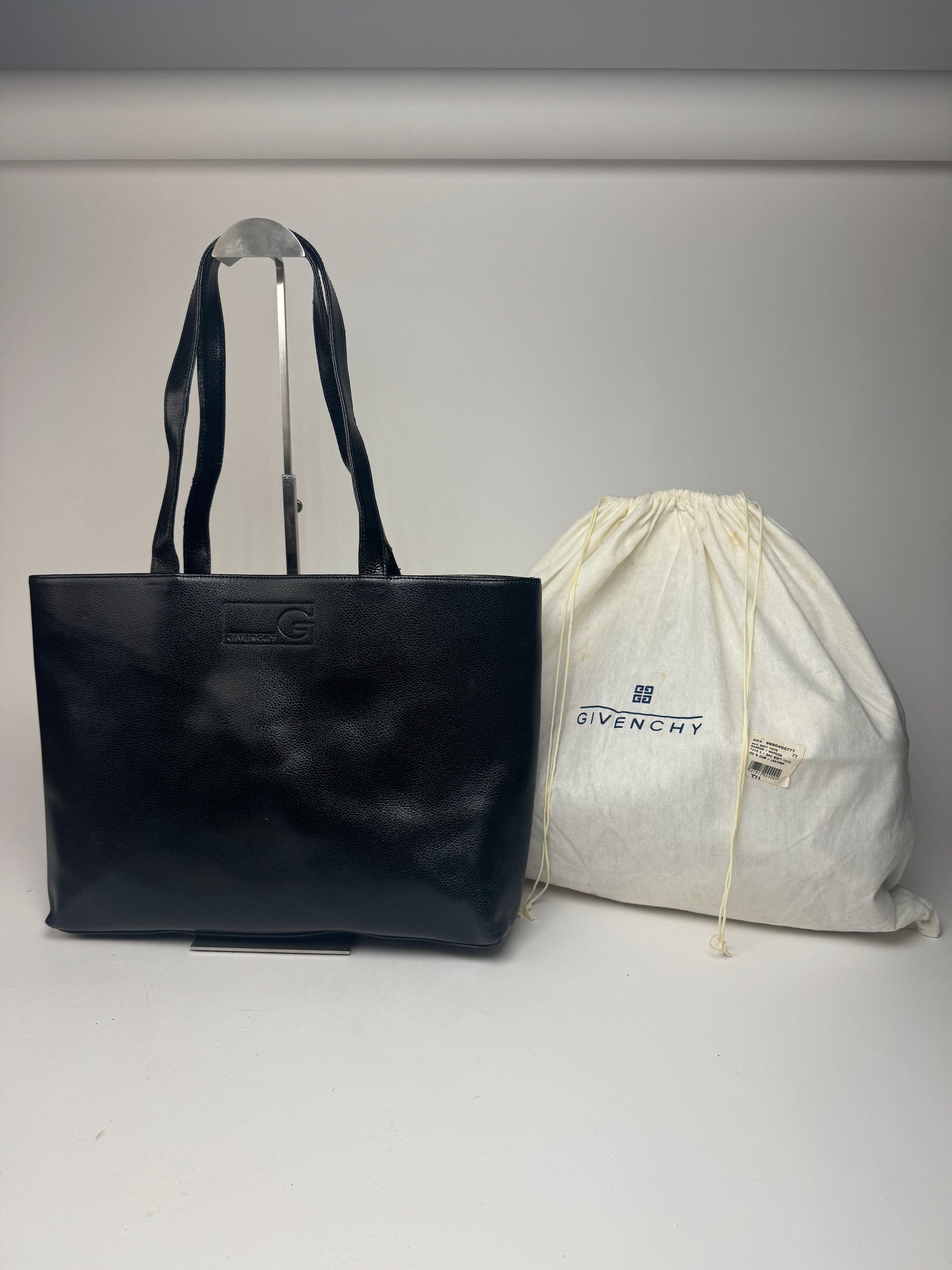Givenchy Vintage Leather Shopper black Size ONE SIZE - 1 Thumbnail