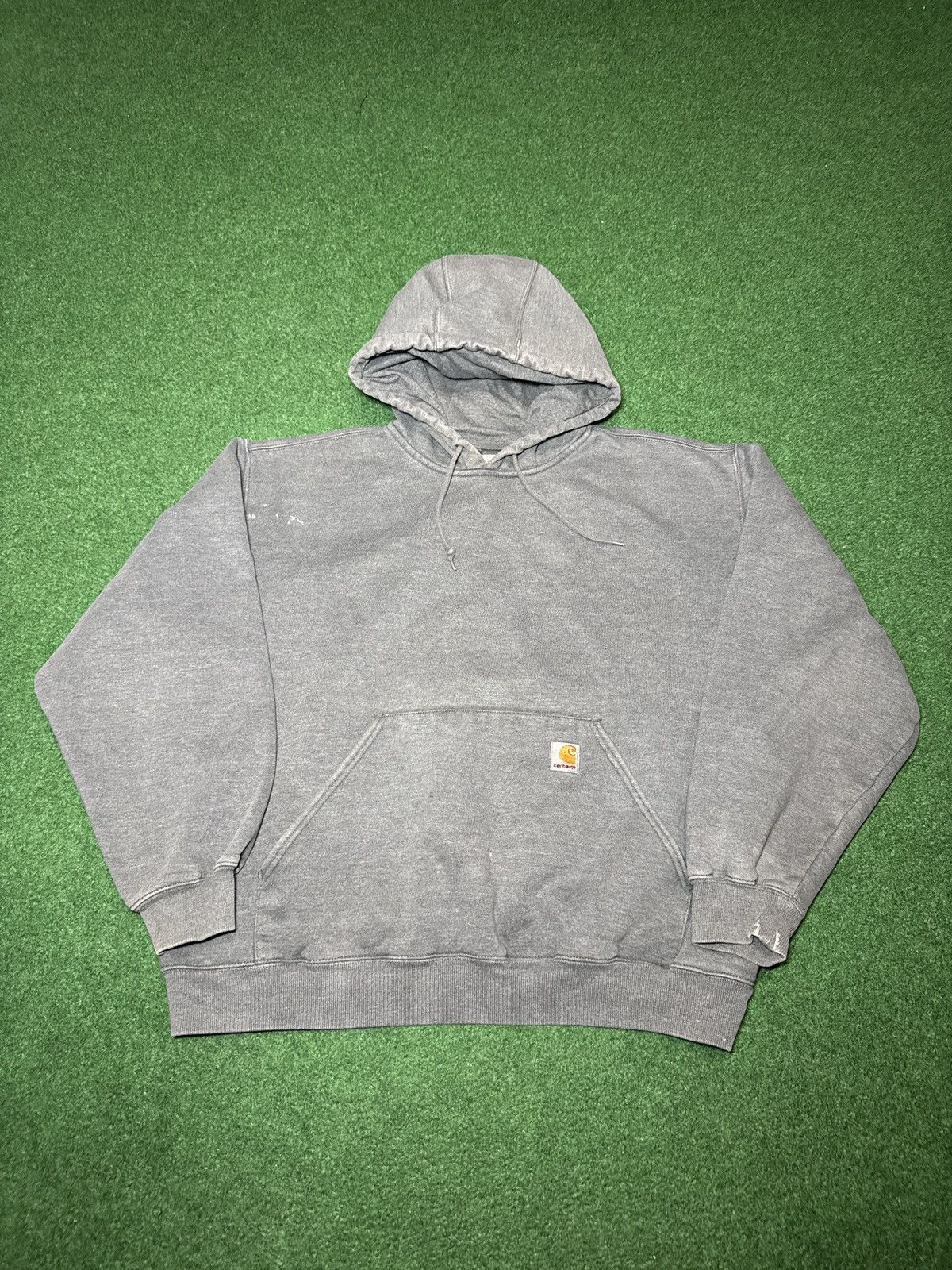Carhartt Vintage Y2K Carhartt Gray Heavyweight Gray XXL Sweatshirt Size US XXL / EU 58 / 5 - 1 Thumbnail