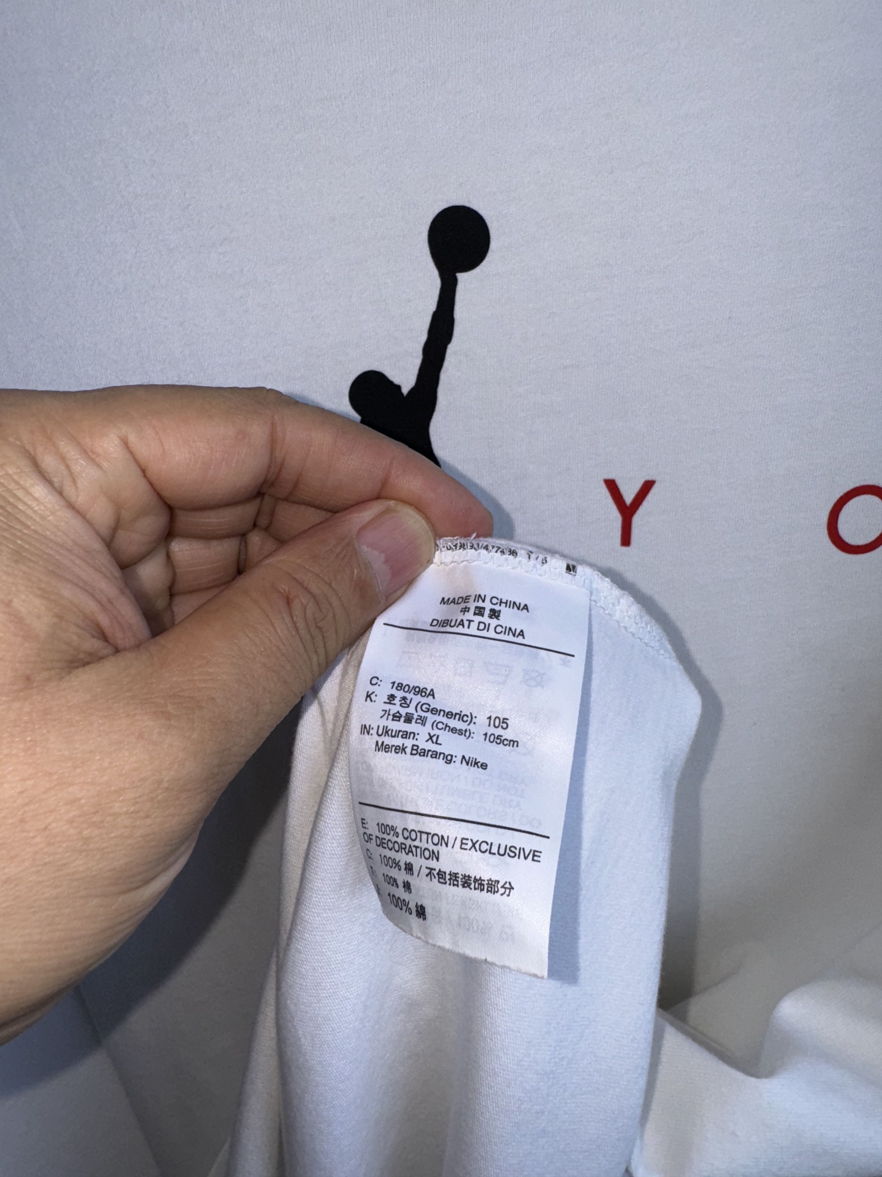 Jordan Brand × Nike Air Jordan Tokyo Nike Shirt Size US L / EU 52-54 / 3 - 5 Thumbnail
