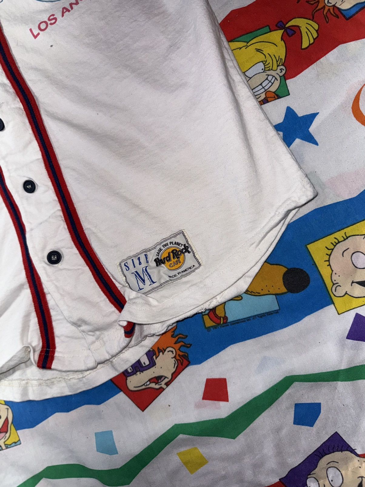 Hard Rock Cafe Vintage Hard Rock Cafe Baseball Jersey New Orleans Size US M / EU 48-50 / 2 - 3 Thumbnail