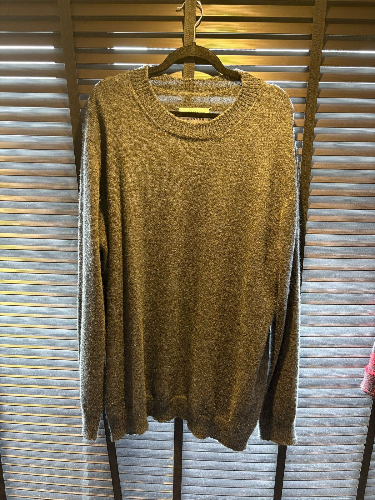 Maison Margiela Grey Wool Sweater Size US XL / EU 56 / 4 - 1 Thumbnail
