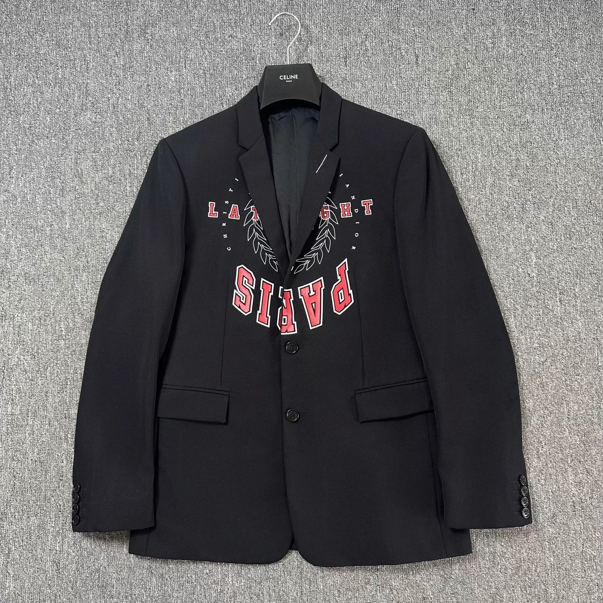 Dior Dior Homme 18ss Wool Blazer 48 Orange Wheat Logo Size 48S - 1 Thumbnail