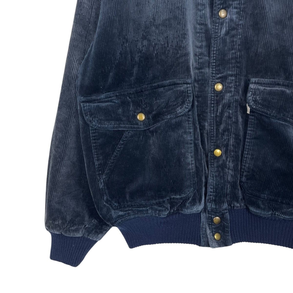 Big John Vintage 80s Big John Corduroy Button/Zipper Jacket Size US L / EU 52-54 / 3 - 3 Thumbnail