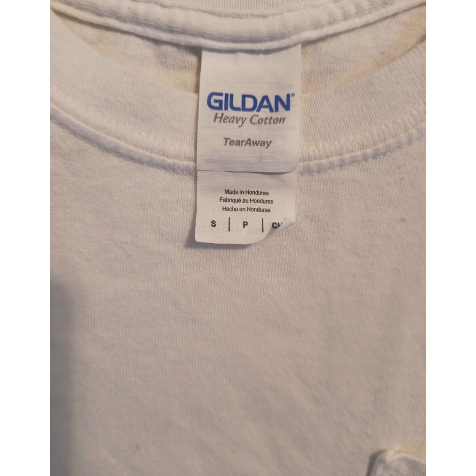 Gildan Gildan T-Shirt Pocket Longfellow Cincinnati White 100% Cotton Unisex S GUC 2010s Mens Girls Boys Size US S / EU 44-46 / 1 - 3 Thumbnail