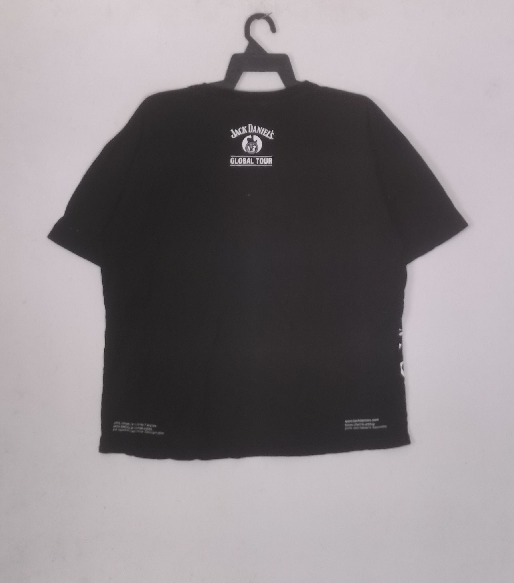 Vintage Rare vintage Jack Daniels t-shirt full print black colour Size US L / EU 52-54 / 3 - 3 Thumbnail