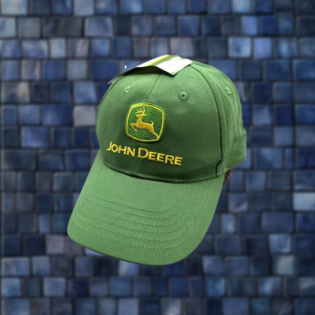 John Deere John Deere Green Yellow Embroidered Snapback Hat Cap Men One Size NEW Cap / Hat Size ONE SIZE - 1 Thumbnail