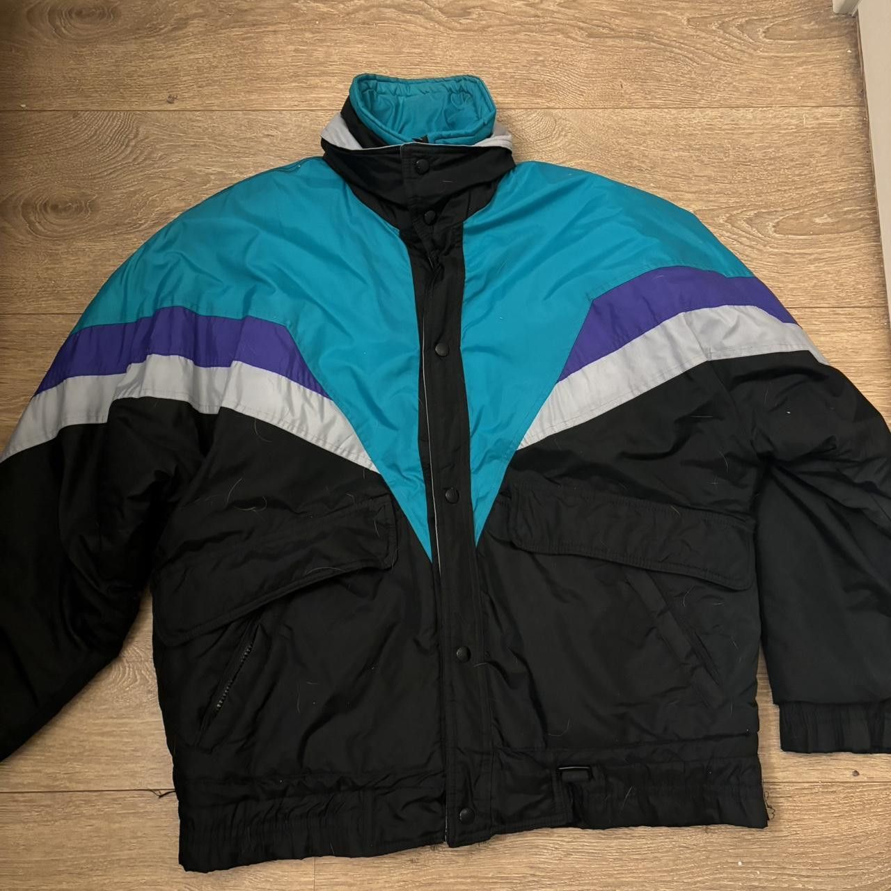 Vintage 80s steep slopes ski jacket Size US XL / EU 56 / 4 - 1 Thumbnail