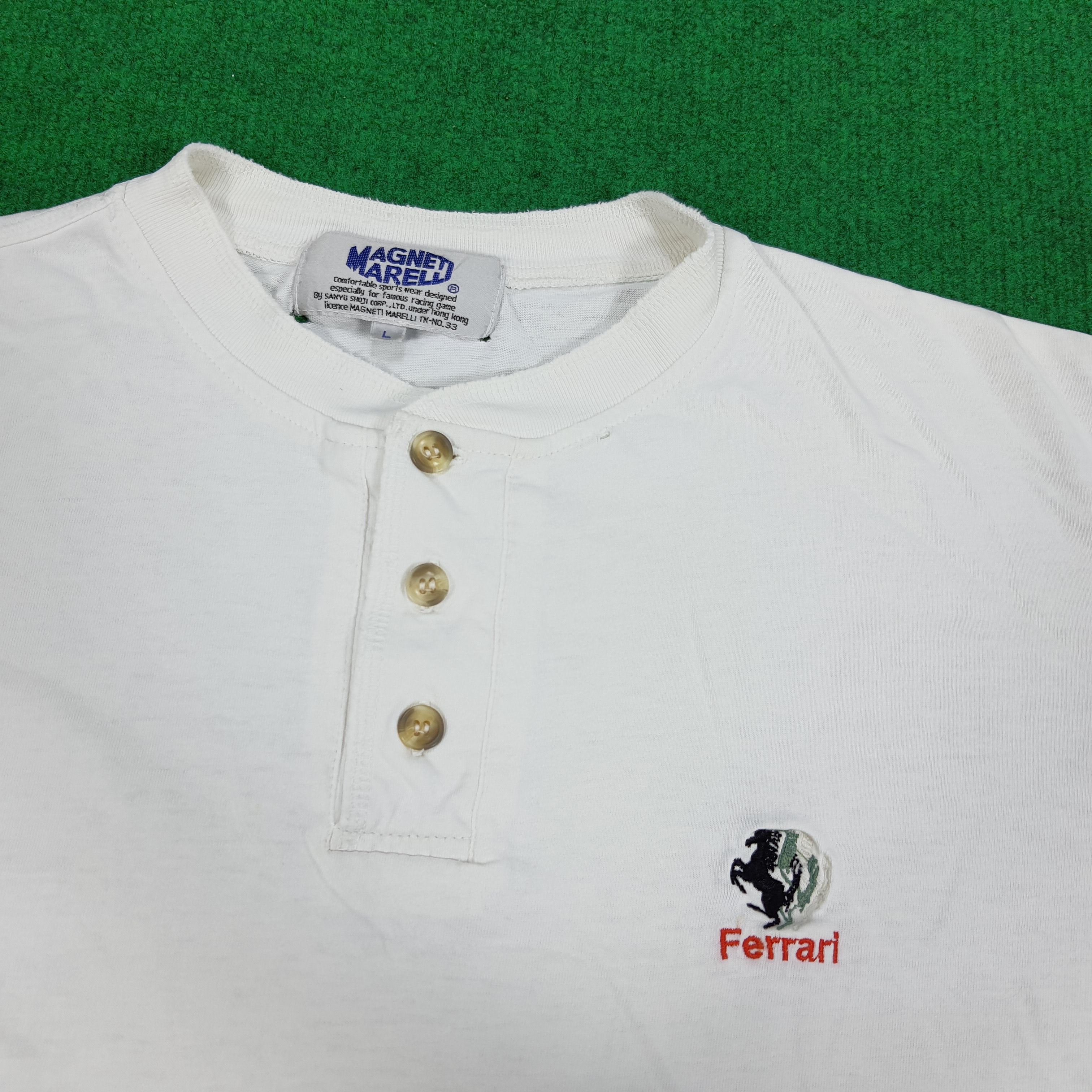 Ferrari × Vintage Vintage Ferrari by Magneti Marelli Motorsports Tshirt Size US M / EU 48-50 / 2 - 2 Thumbnail
