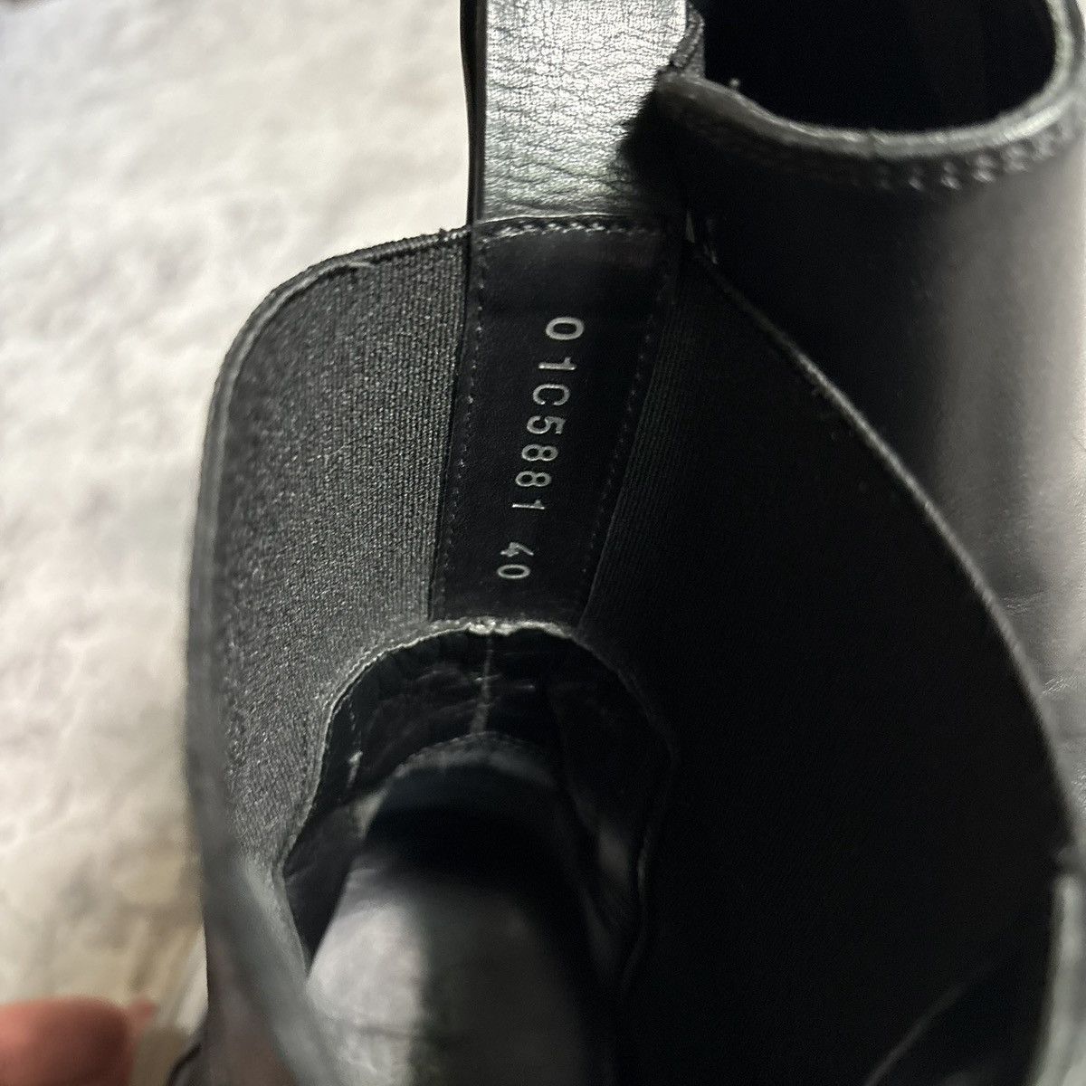 Rick Owens Rick Owens Beatle Bozo Tractor Chelsea Boots Black | Size 40 Size US 7 / EU 40 - 7 Thumbnail