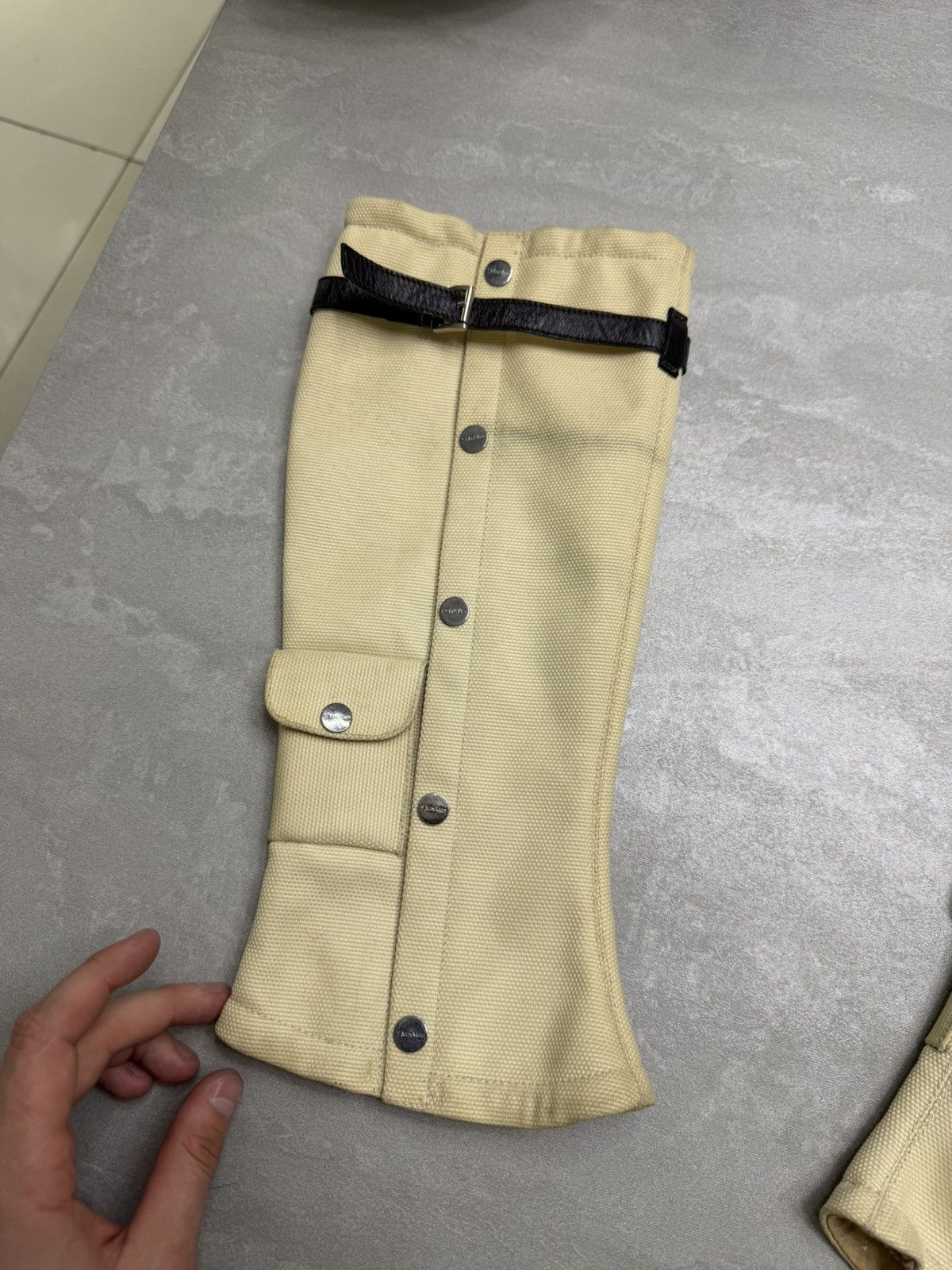 Max Mara S Max Mara beige gaiters leggings size M Size ONE SIZE - 20 Thumbnail
