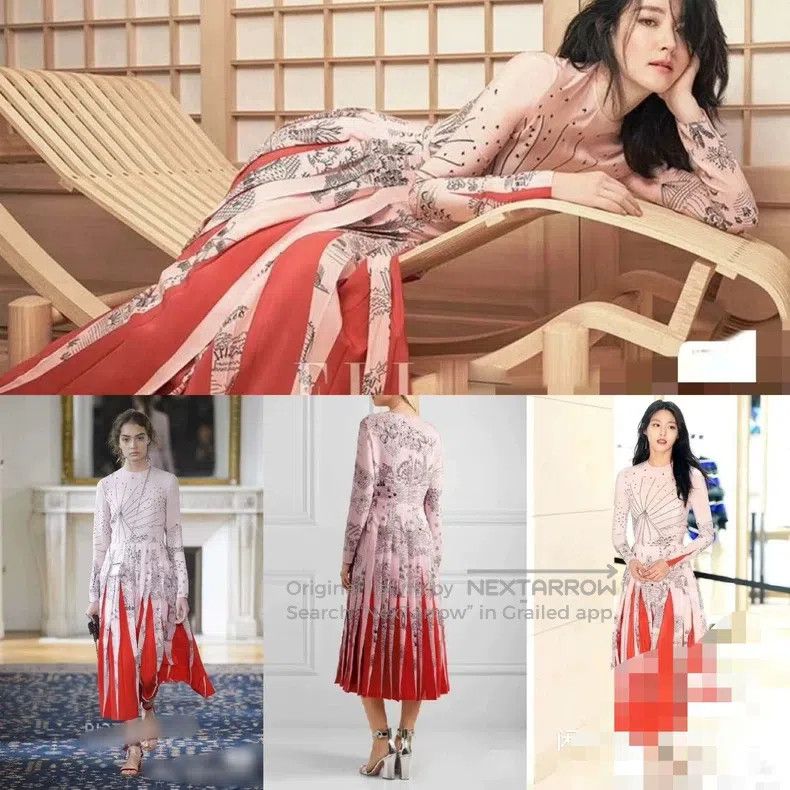 Valentino Valentino Printed silk dress Size S / US 4 / IT 40 - 8 Thumbnail