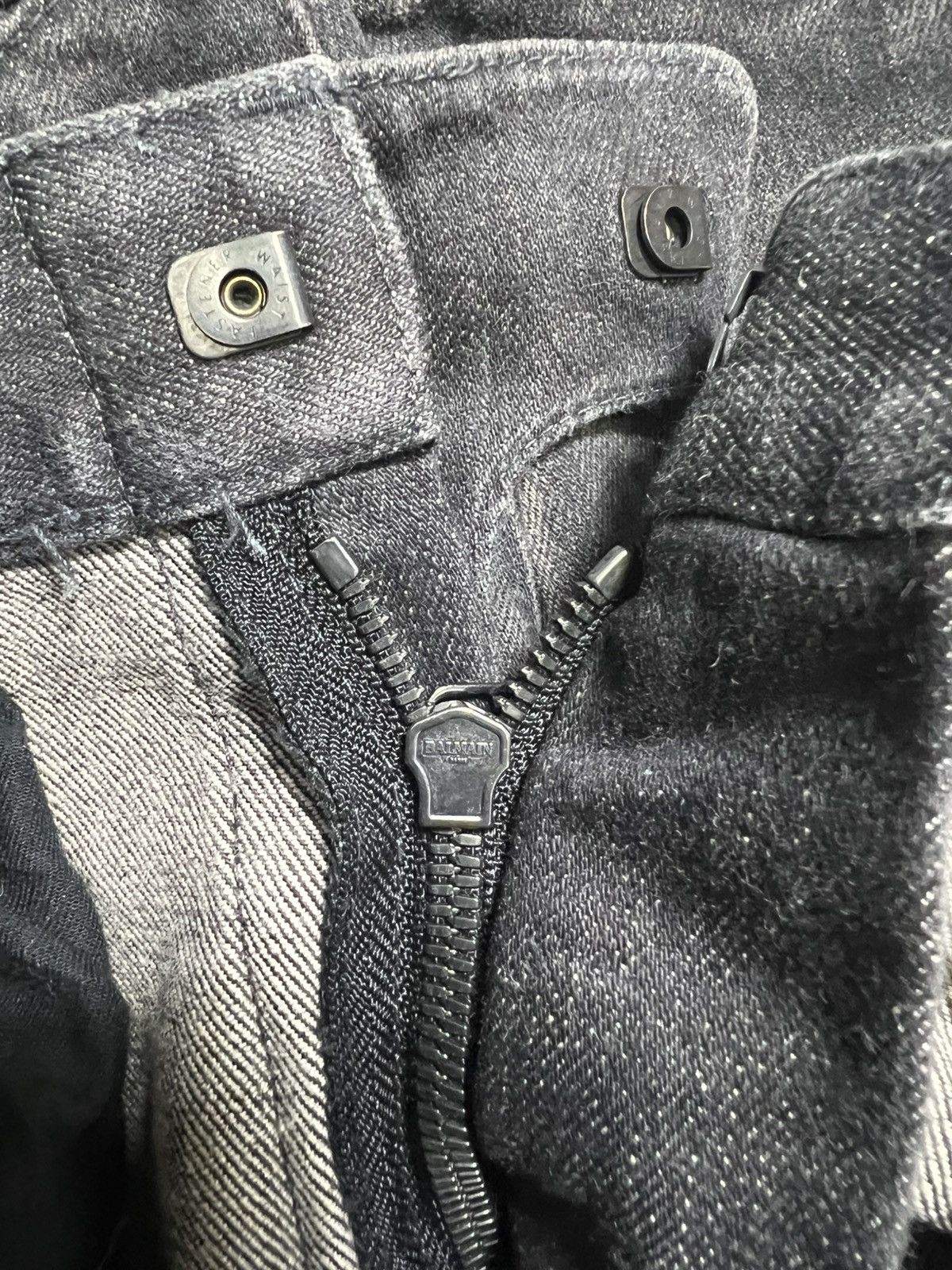 Balmain Balmain - Distressed Biker Jeans Size US 31 - 10 Thumbnail