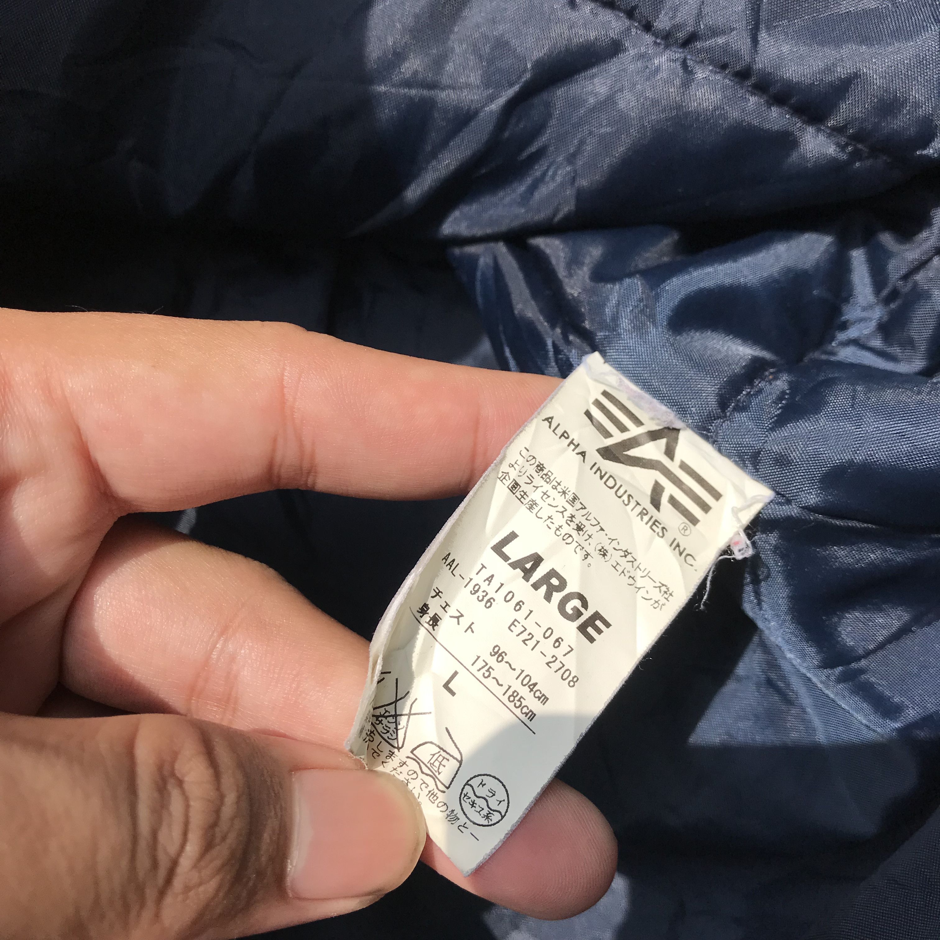 Alpha Industries Alpha Industries N3b N2b USA usn usaf us parka army militar Size US L / EU 52-54 / 3 - 7 Thumbnail