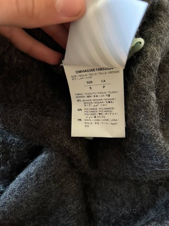 Off-White Off-White Mohair Knit Sweater Size US S / EU 44-46 / 1 - 8 Thumbnail