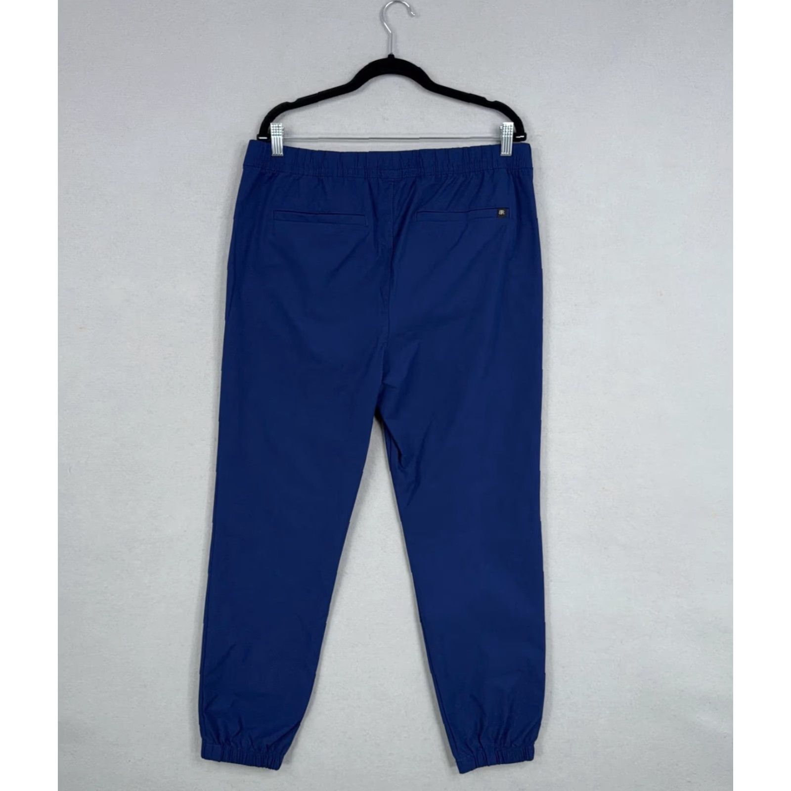 Banana Republic Banana Republic Pants Mens Large Blue Joggers Tapered Regular Size US 33 - 7 Thumbnail