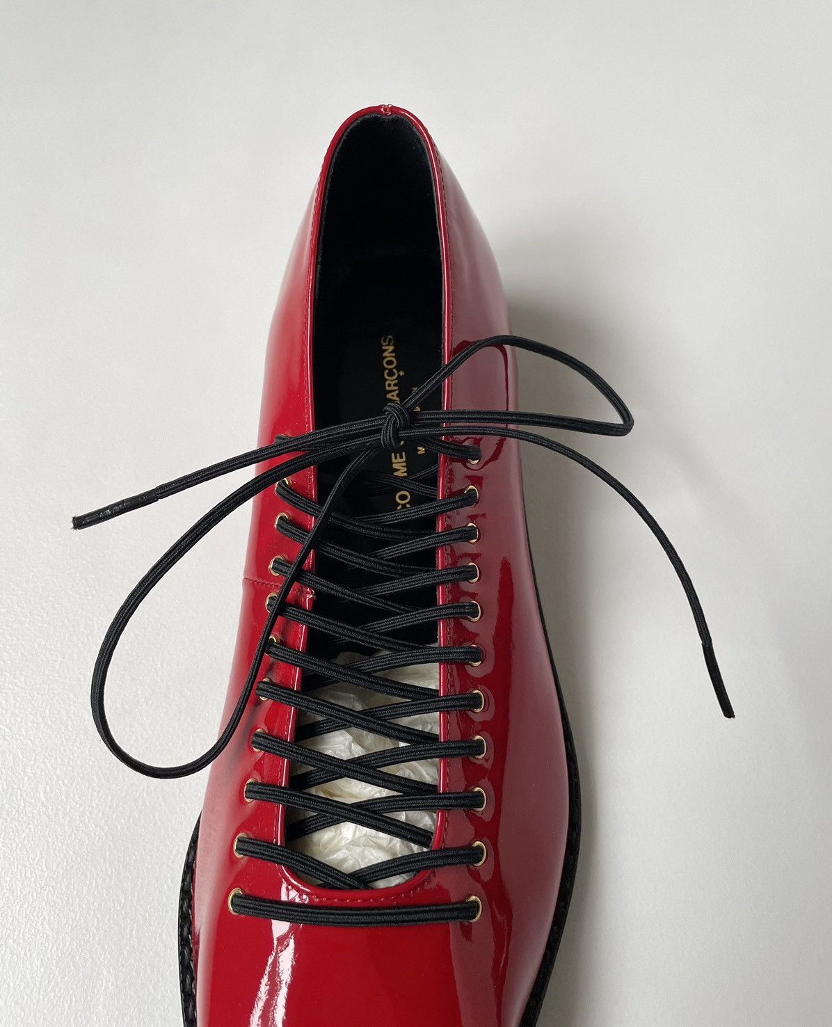 Comme des Garcons ‘Corset Lace’ Pointed Flat Shoes Size US 10 / IT 40 - 8 Thumbnail