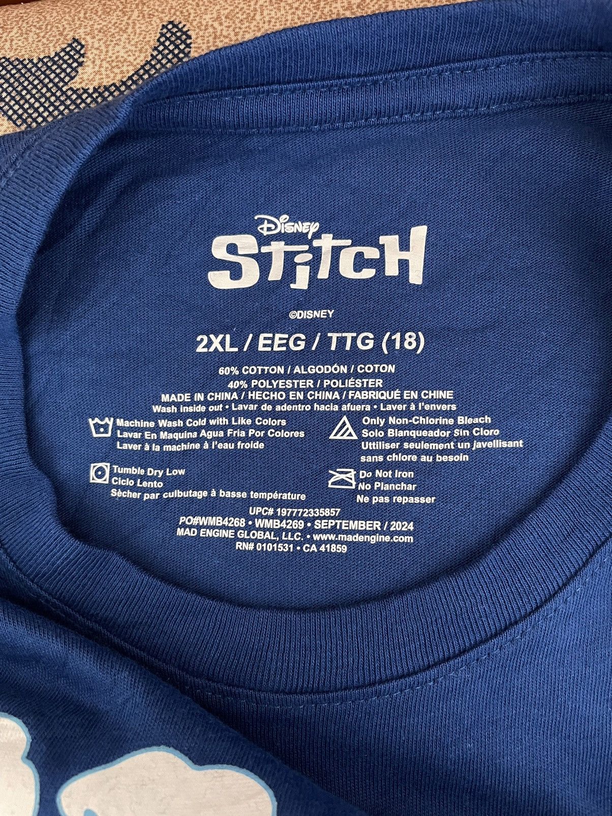 Disney DISNEY LILO & STITCH CHRISTMAS (2024) Size US M / EU 48-50 / 2 - 4 Thumbnail
