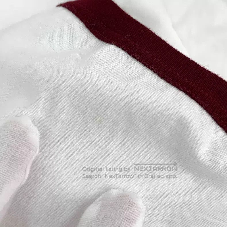 Gucci Gucci White badge embroidered cotton round-neck short-slee Size XS / US 0-2 / IT 36-38 - 9 Thumbnail
